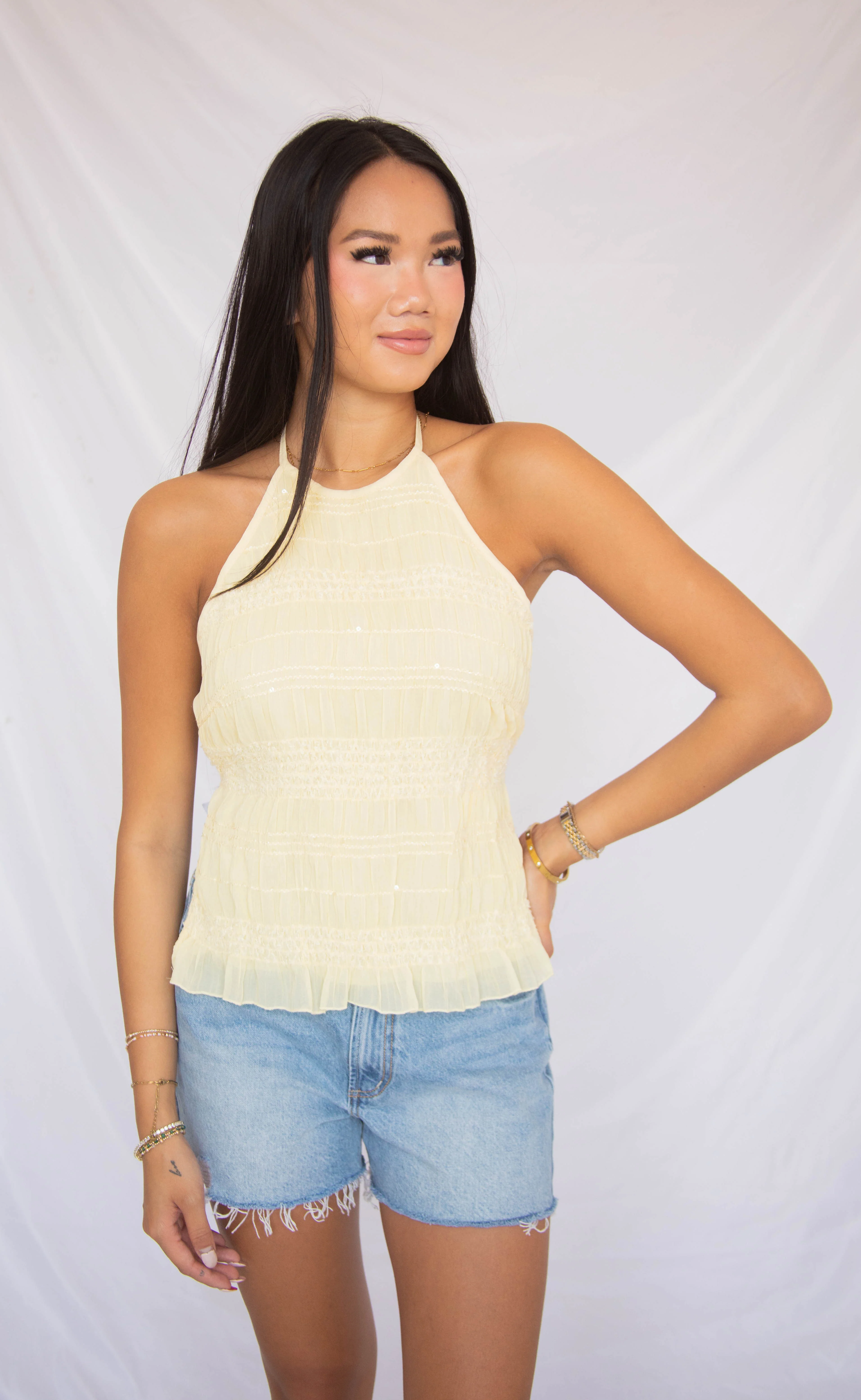 all yours halter top