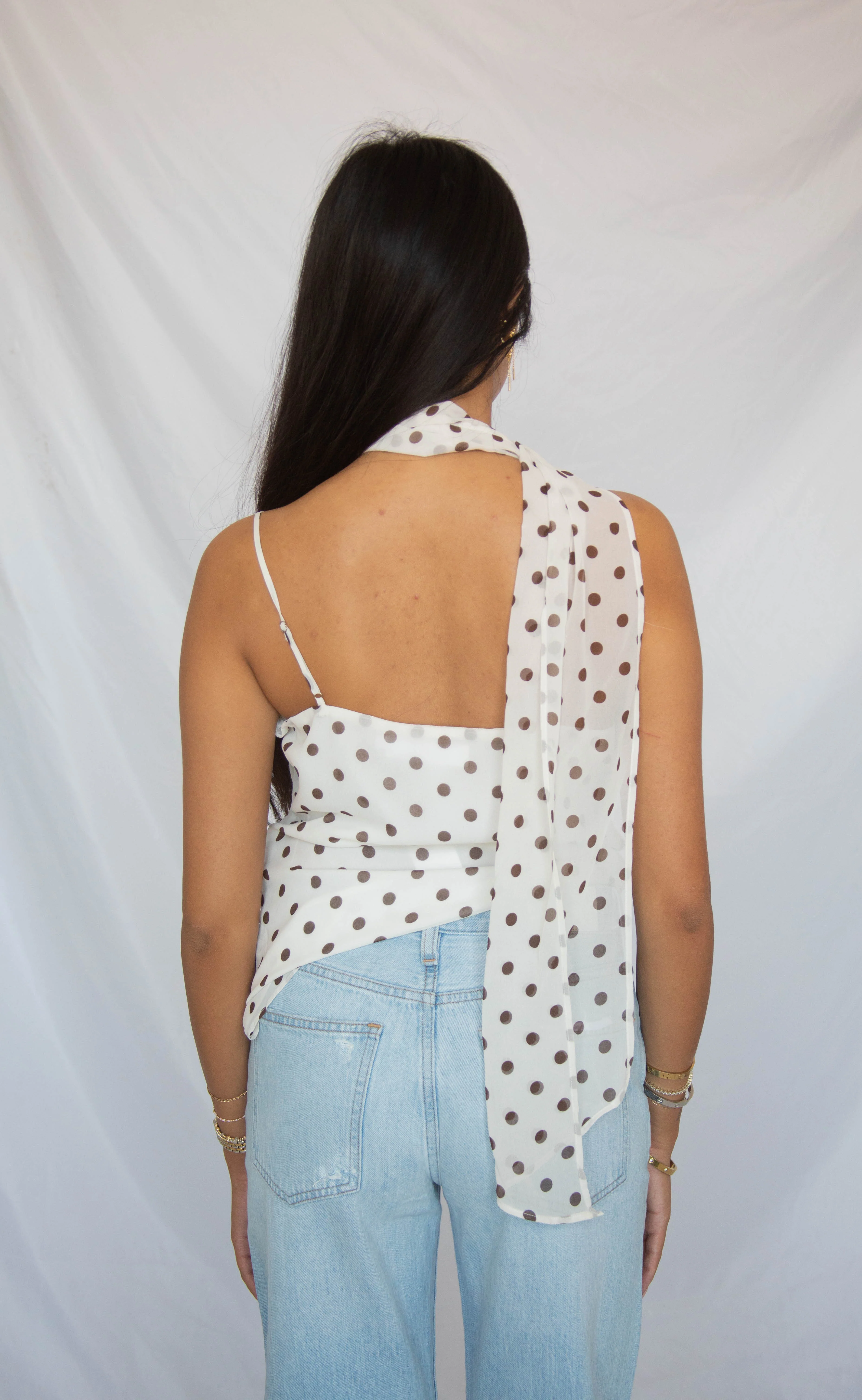 astr: adrie top - cream polka dot - Image 3