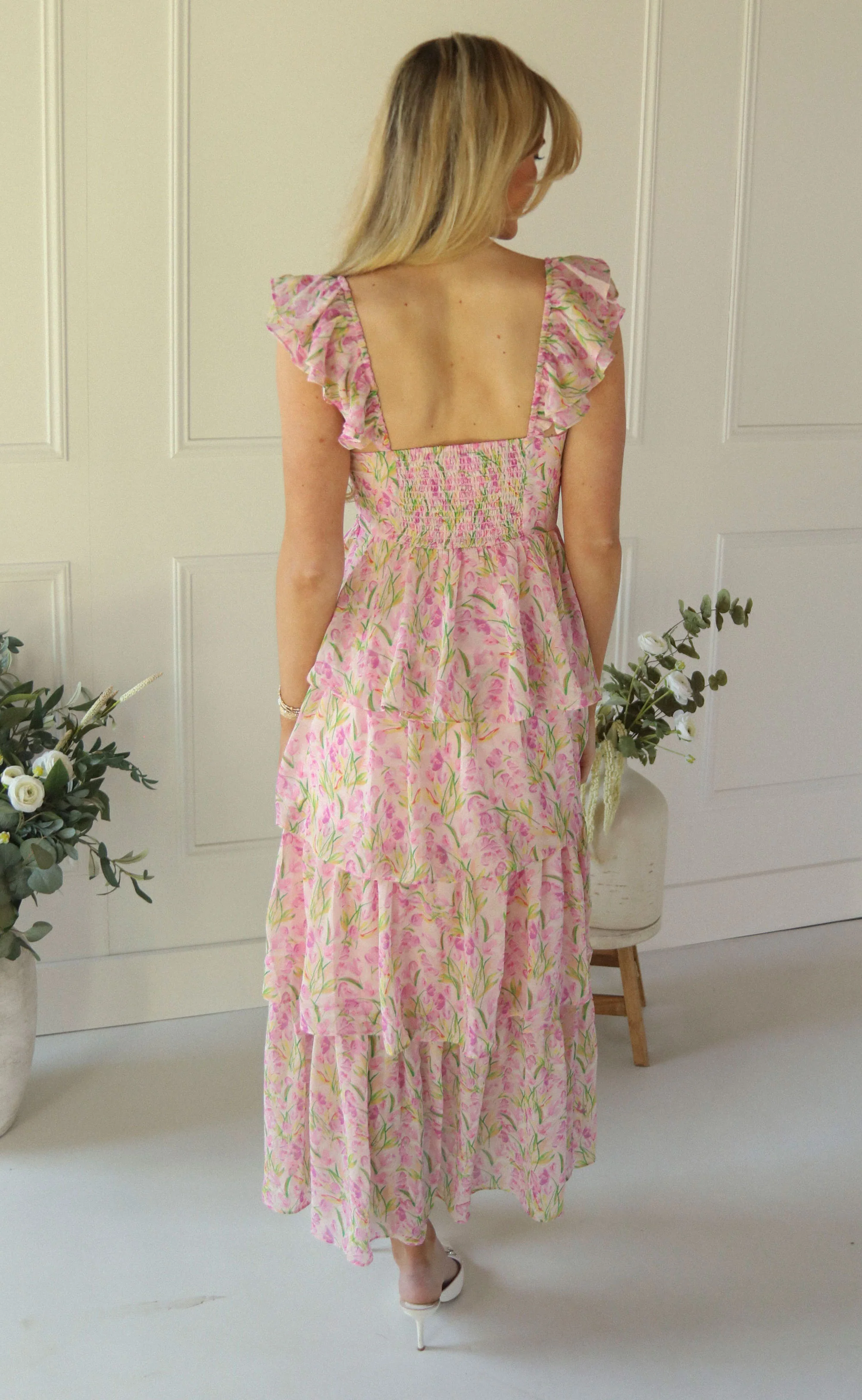 astr: midsummer dress - pink floral - Image 2