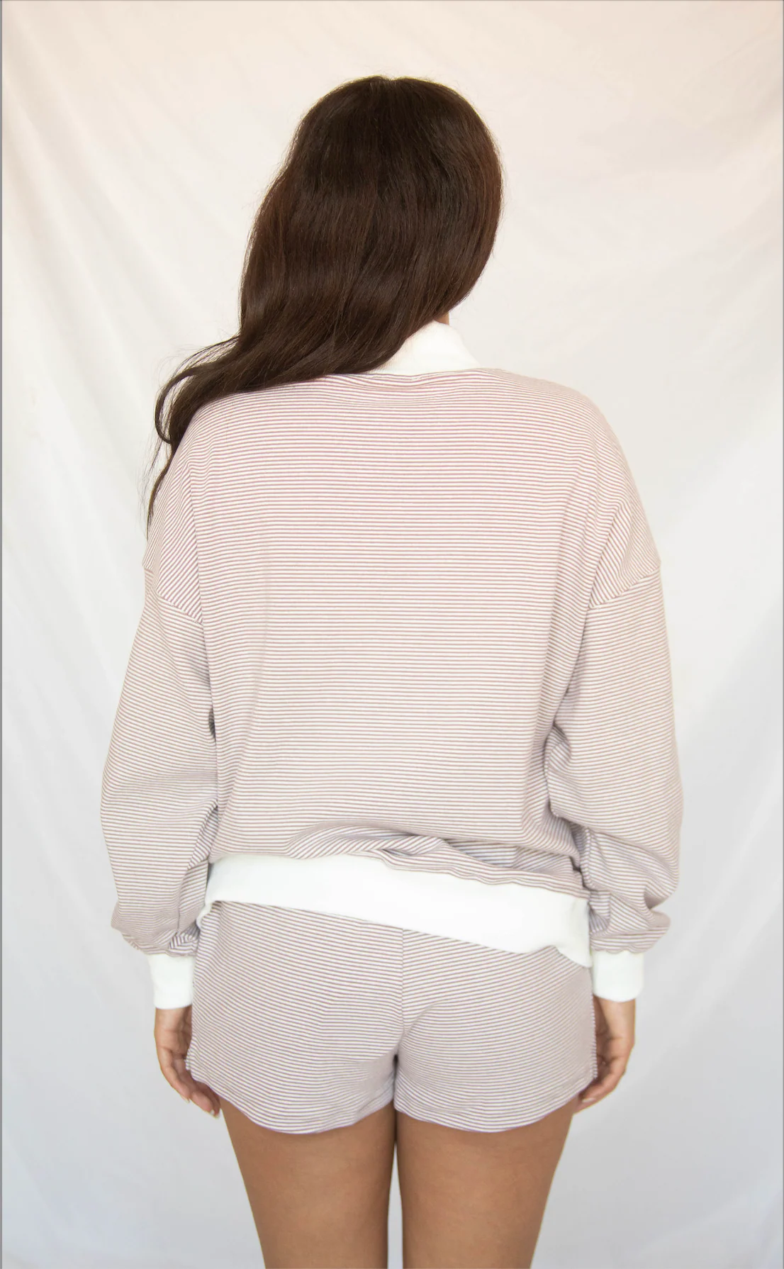 between the lines set - lavender stripe - Image 3