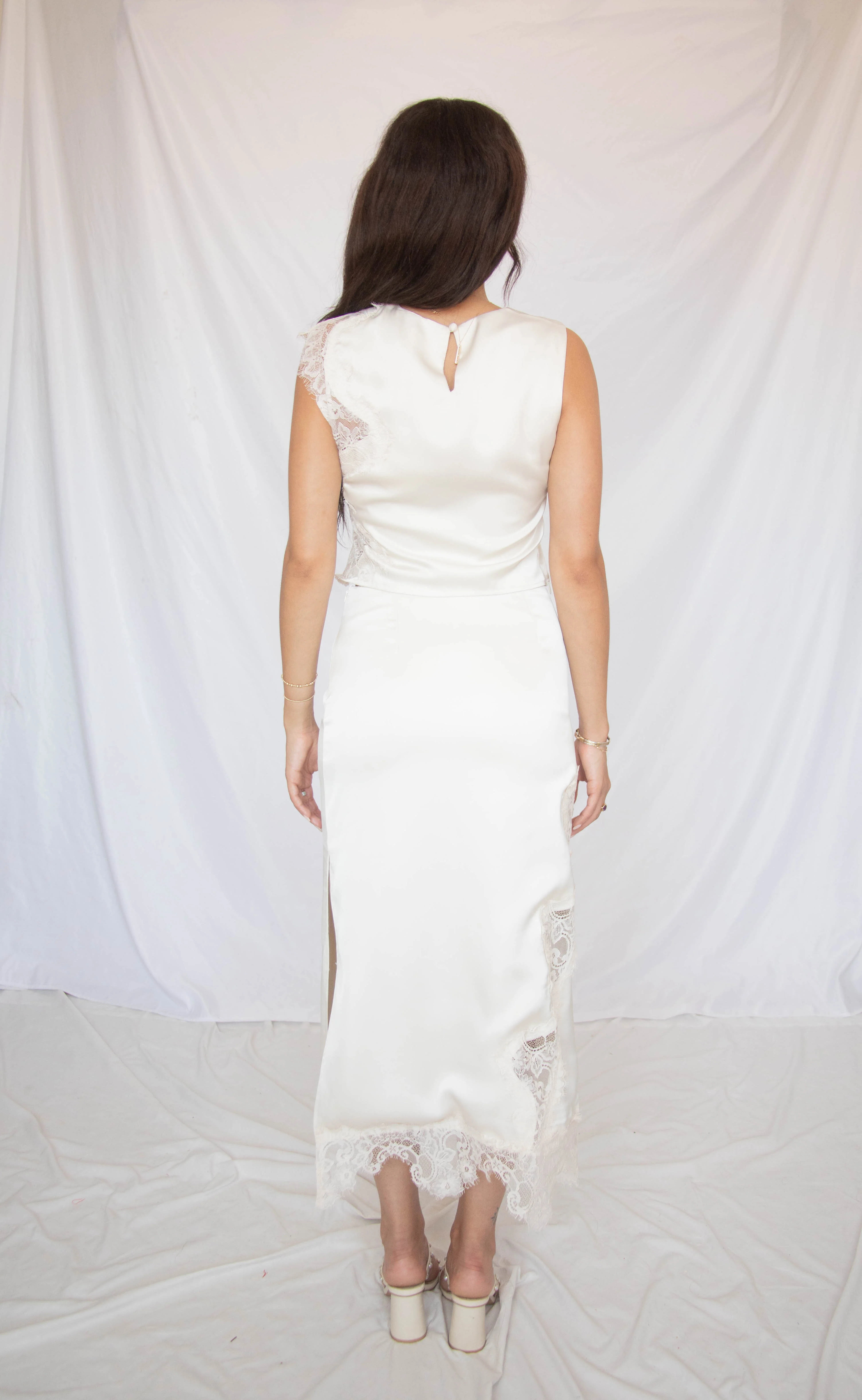 blank canvas lace two piece set - Image 4