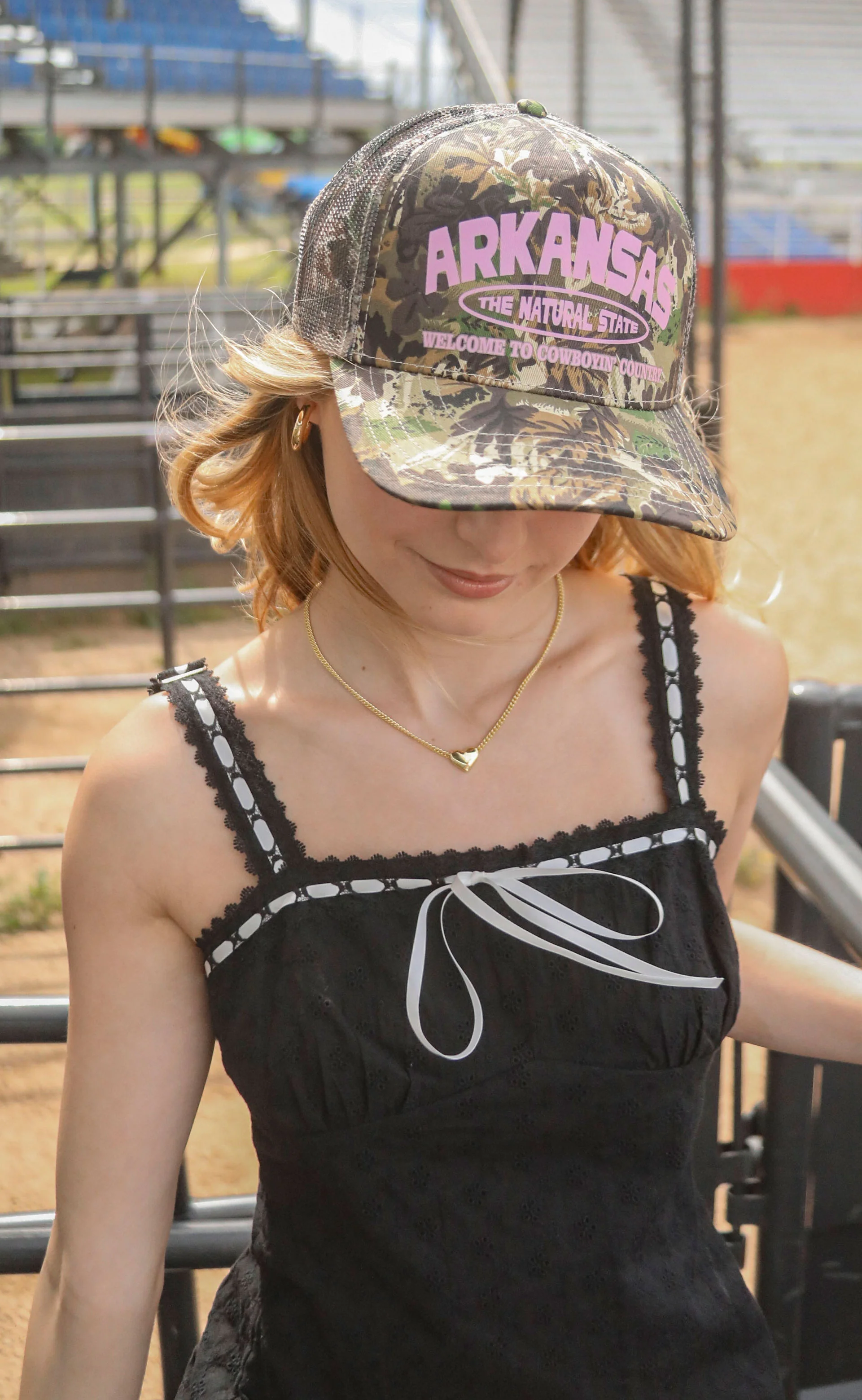 charlie southern: arkansas camo trucker hat - Image 2