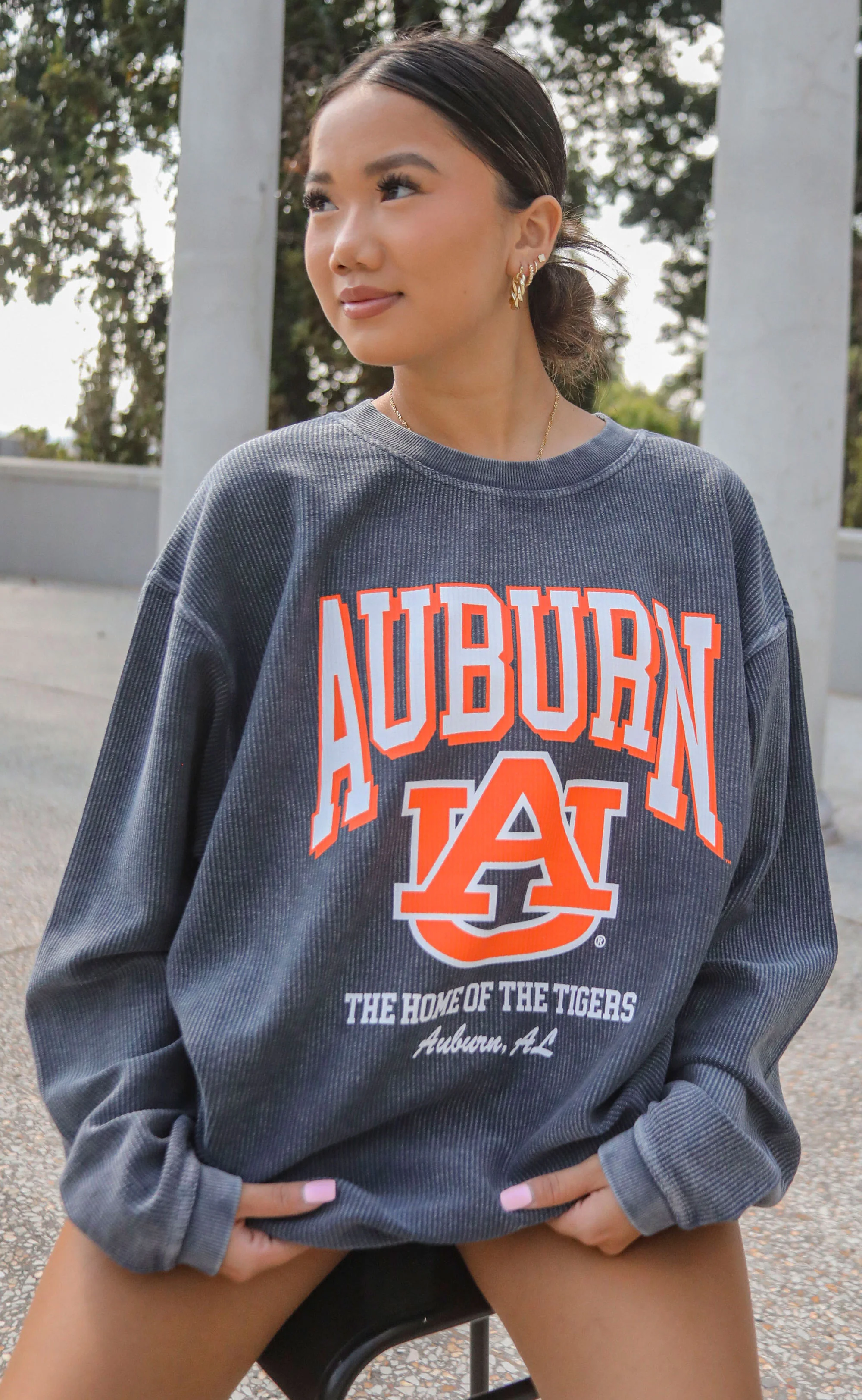 charlie southern: auburn mascot corded sweatshirt - Image 2