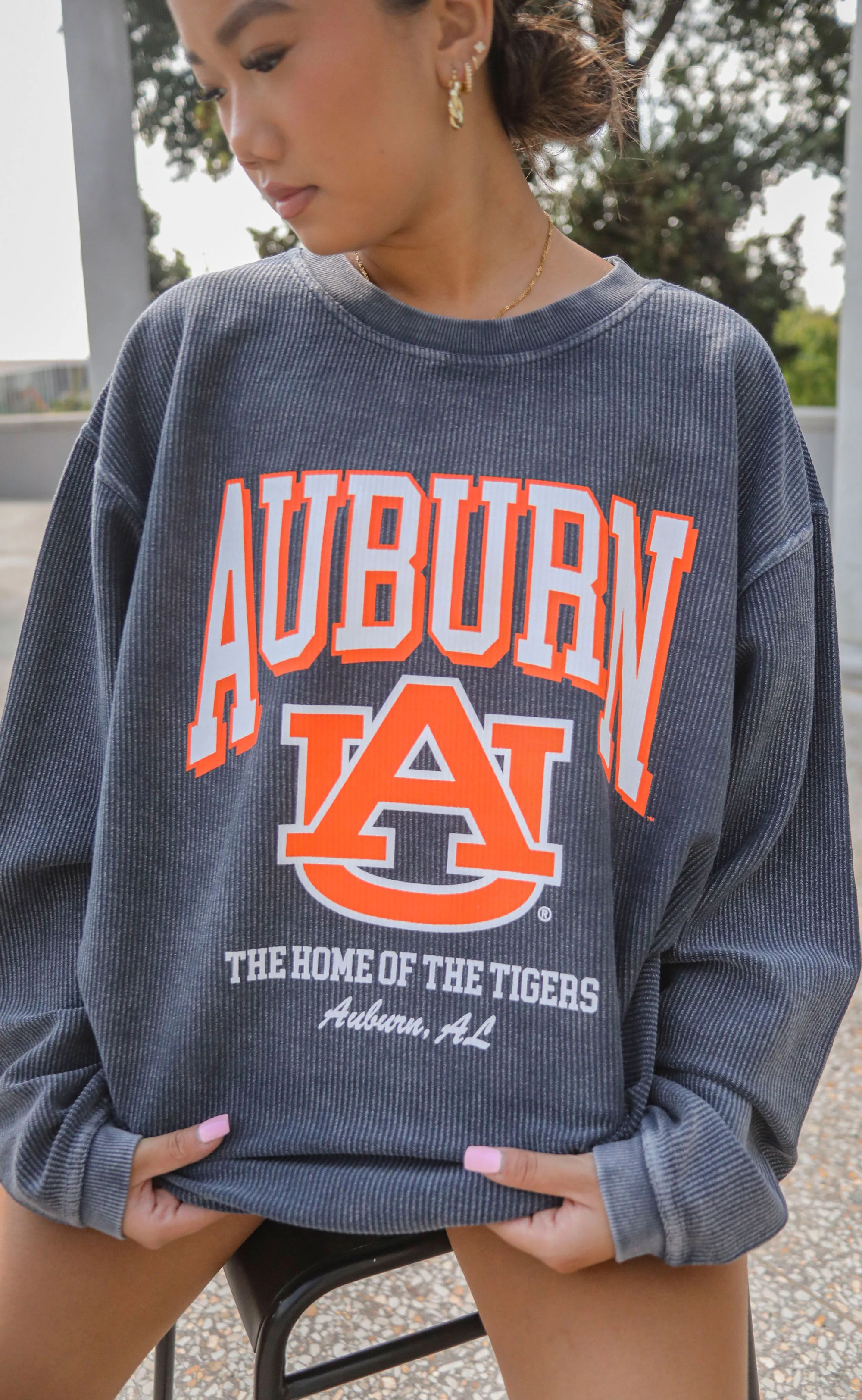 charlie southern: auburn mascot corded sweatshirt - Image 3