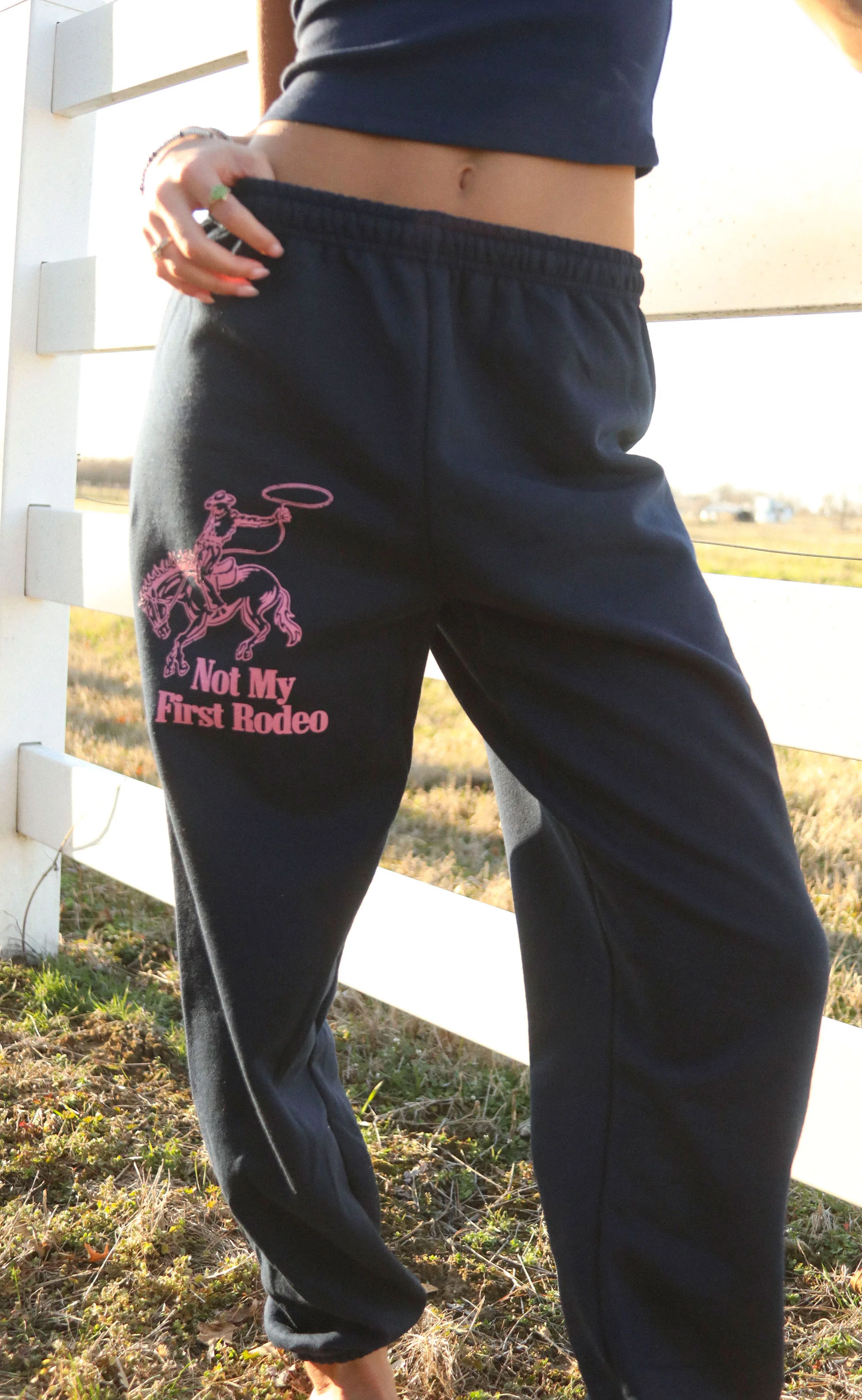 charlie southern: cool it cowboy sweatpants