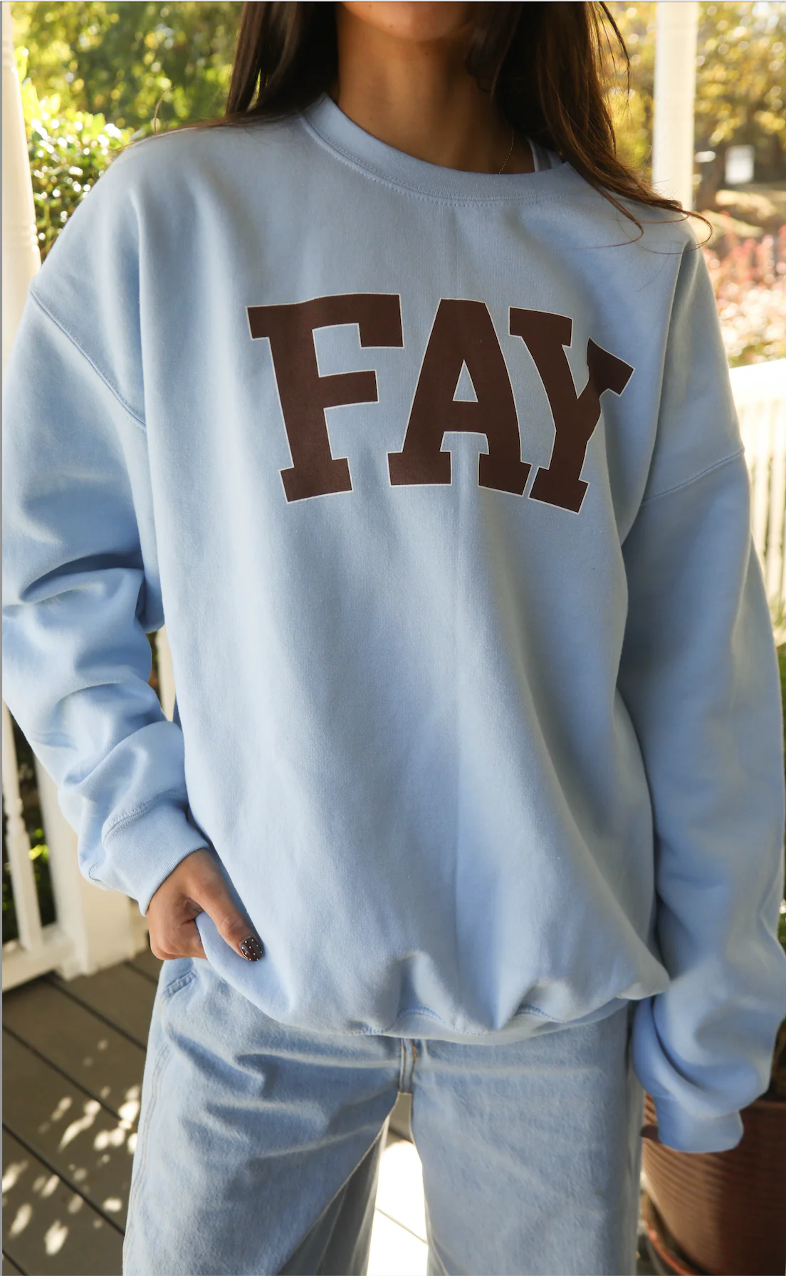 charlie southern: fay sweatshirt - blue - Image 2