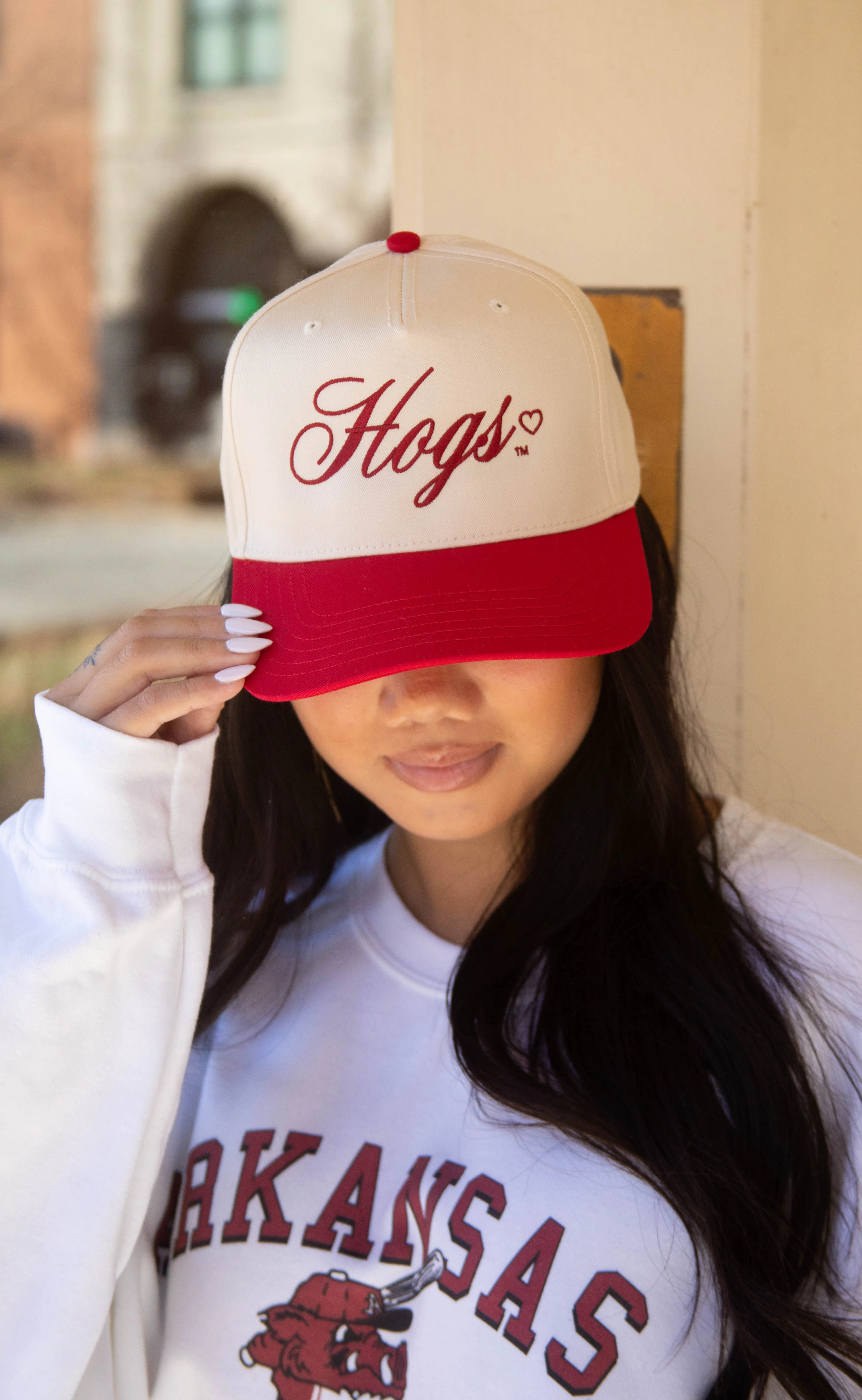 charlie southern: for the love of hogs trucker hat - Image 2