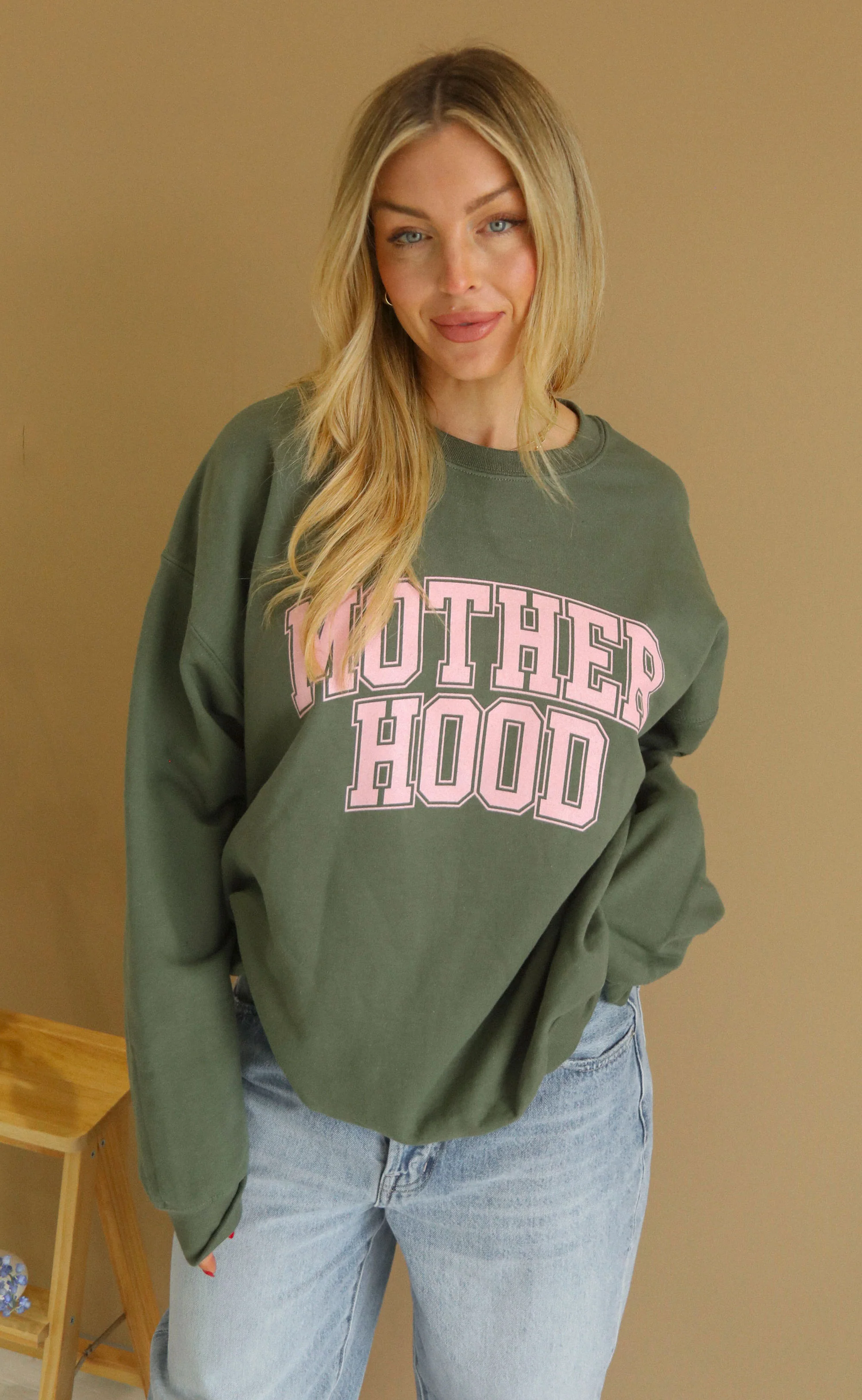 charlie southern: motherhood sweatshirt - green - Image 2