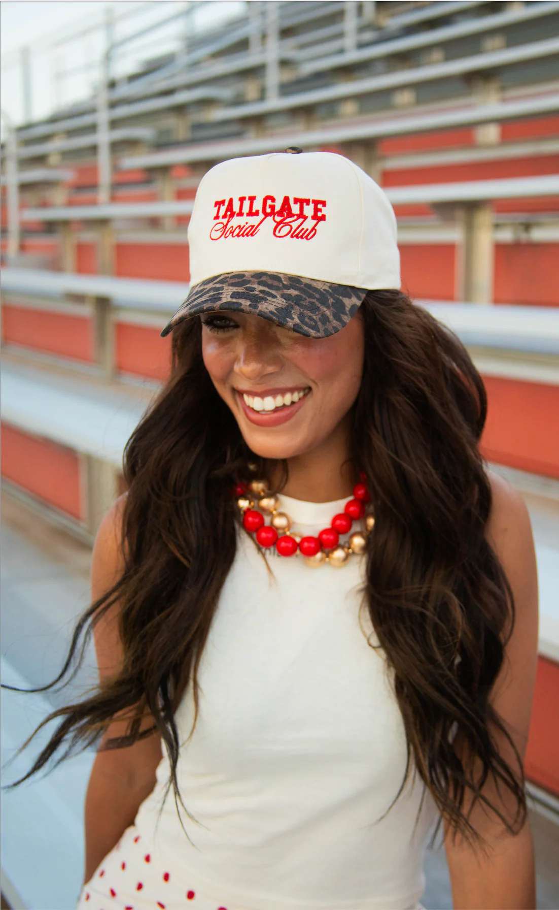 charlie southern: tailgate social club trucker - cheetah - Image 2
