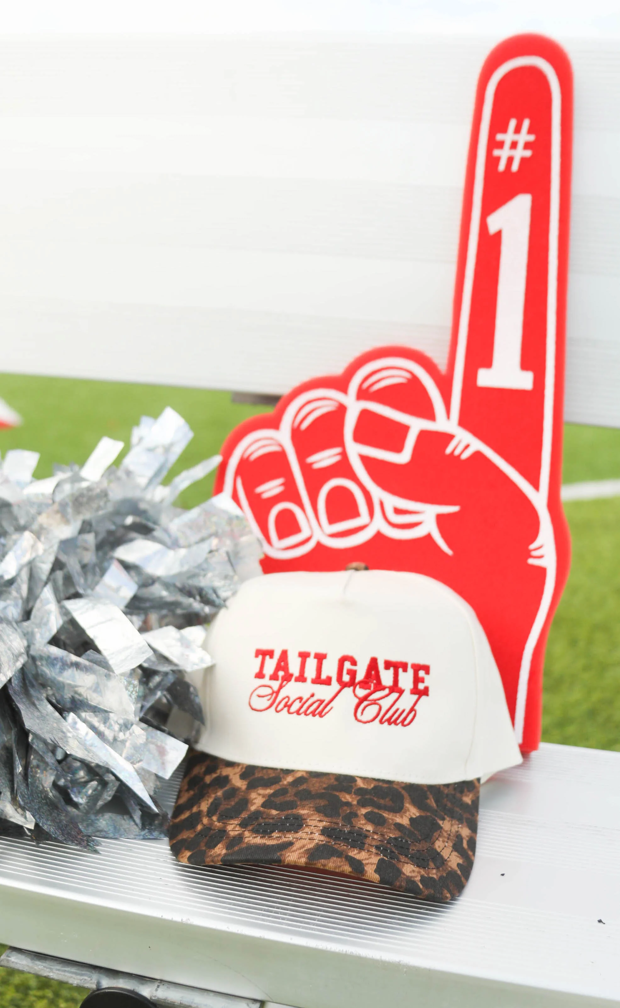 charlie southern: tailgate social club trucker - cheetah - Image 3