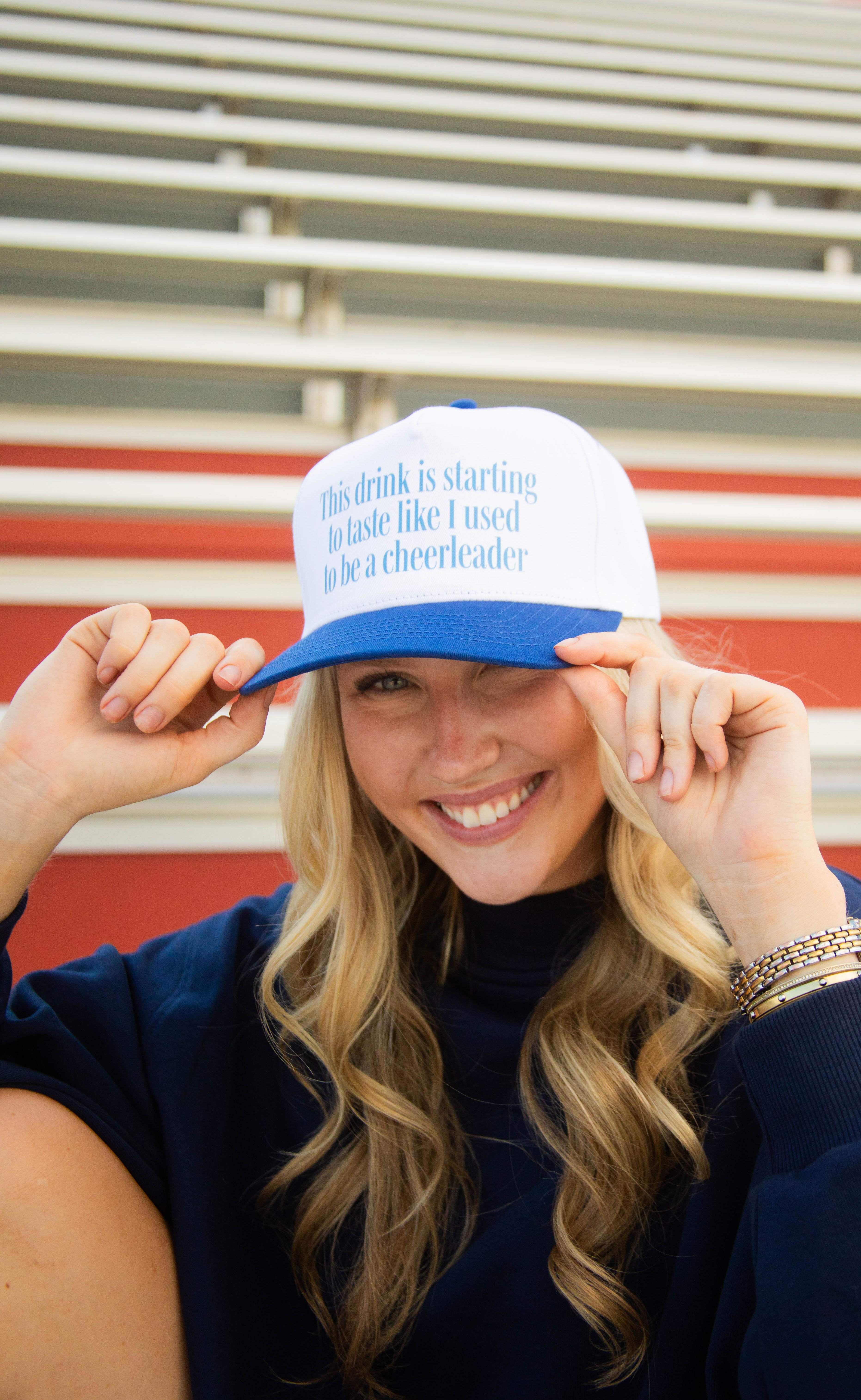 charlie southern: used to be a cheerleader trucker - blue - Image 2