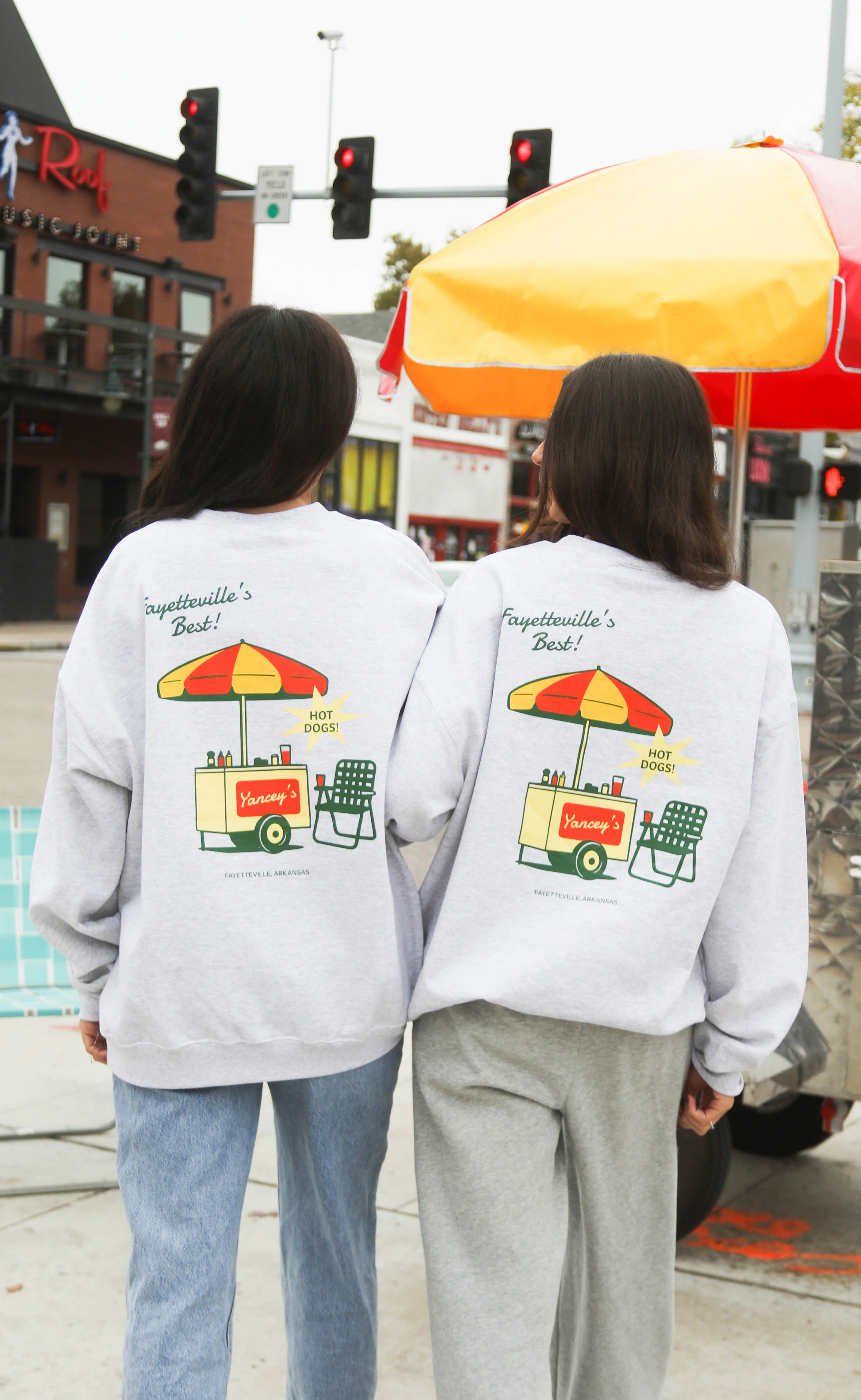 charlie southern: yancey's hot dogs sweatshirt - Image 5