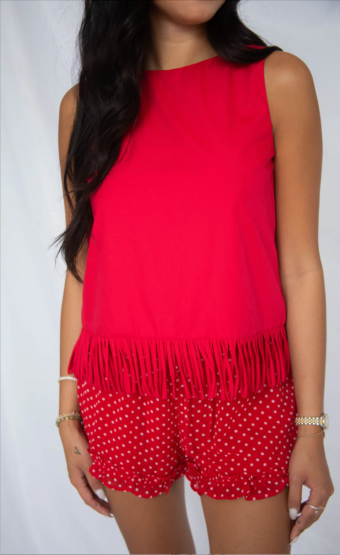 cherry on top polka dot shorts - Image 2