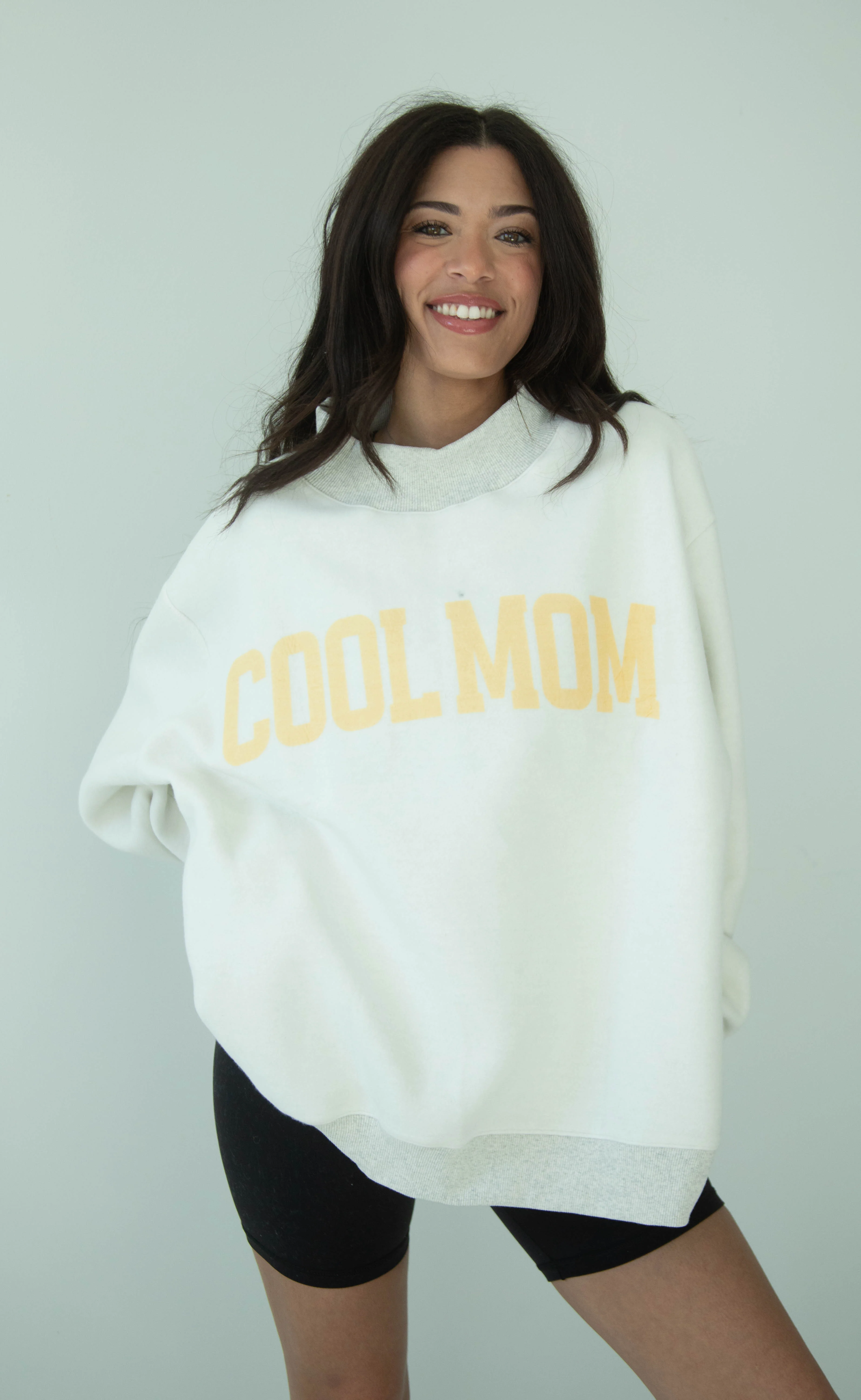 cool mom reversible mock neck - Image 2