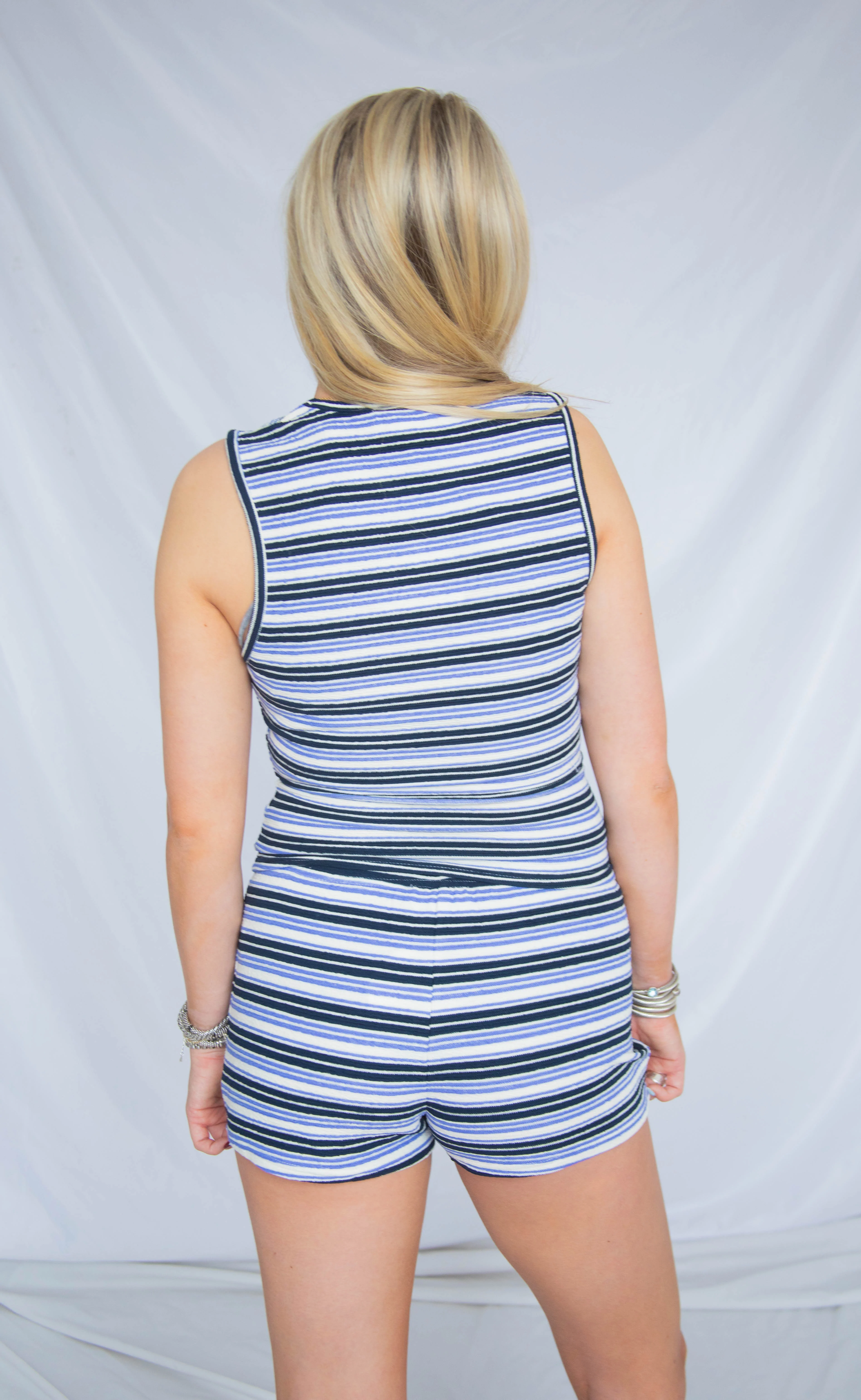 easy does it navy stripe set - Image 3