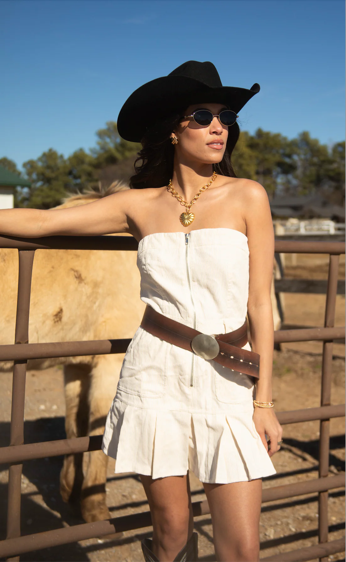 exceeding expectations dress - ecru - Image 2