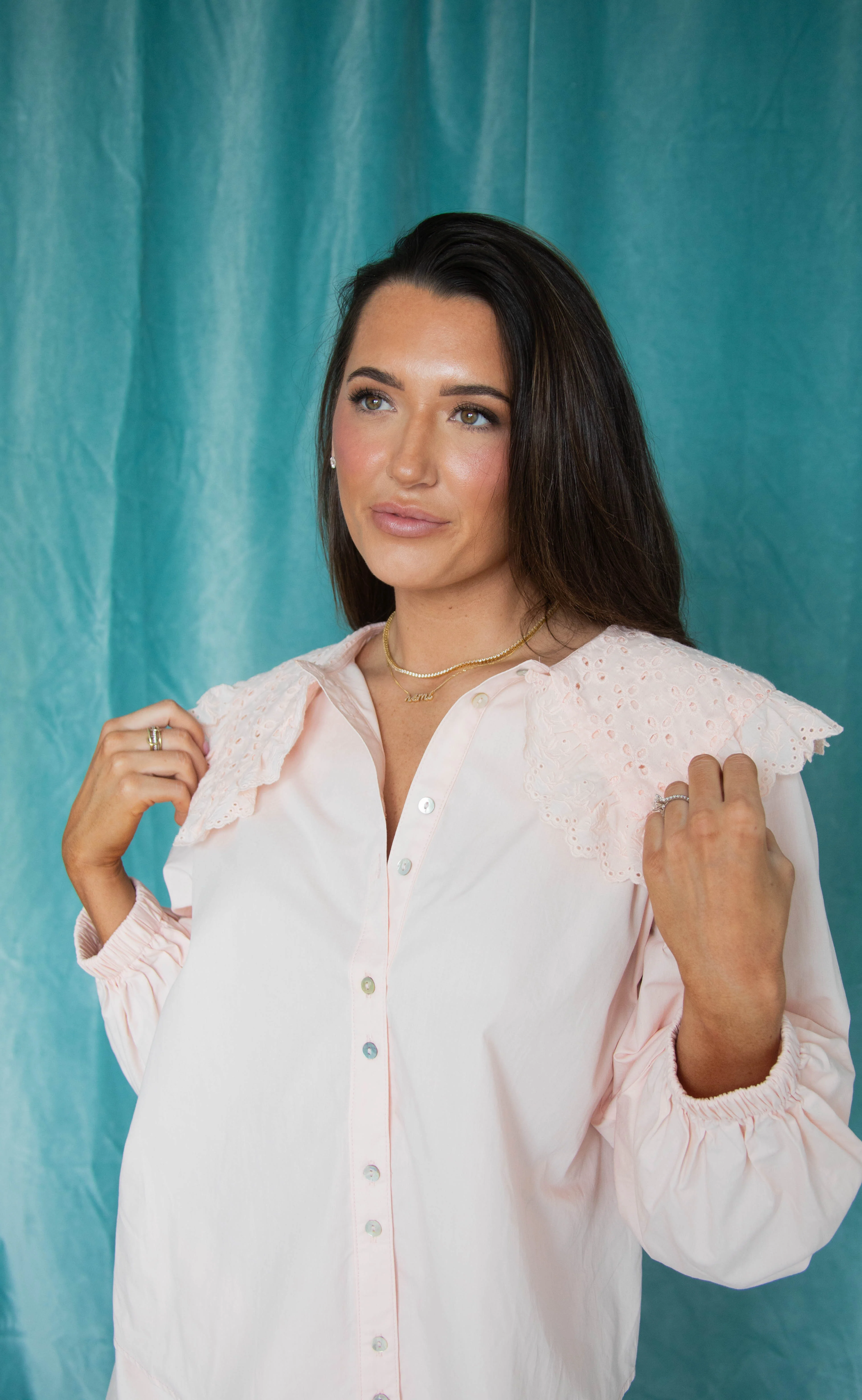 sweetheart eyelet two piece set - Image 4