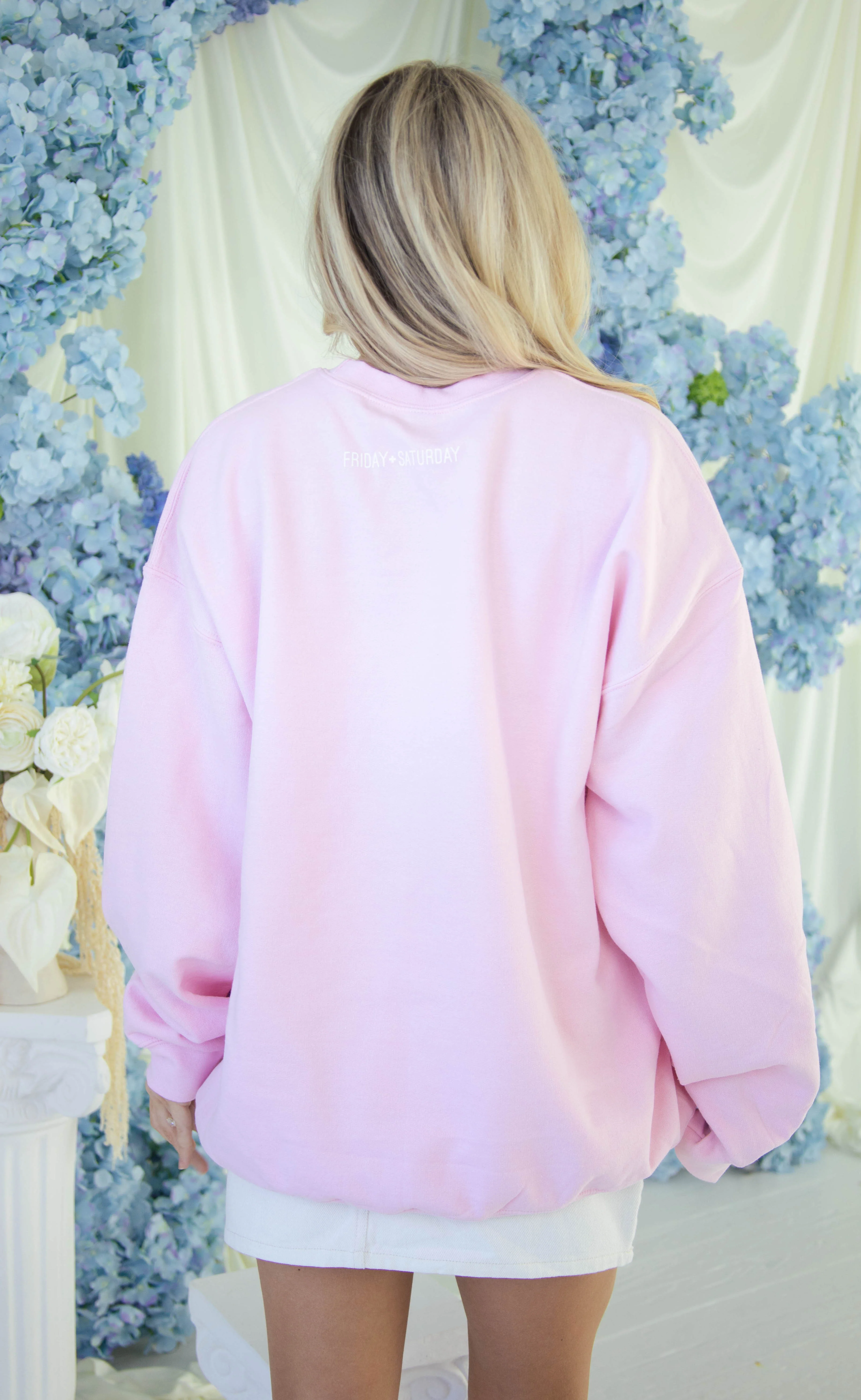friday + saturday: bride tini sweatshirt - Image 4