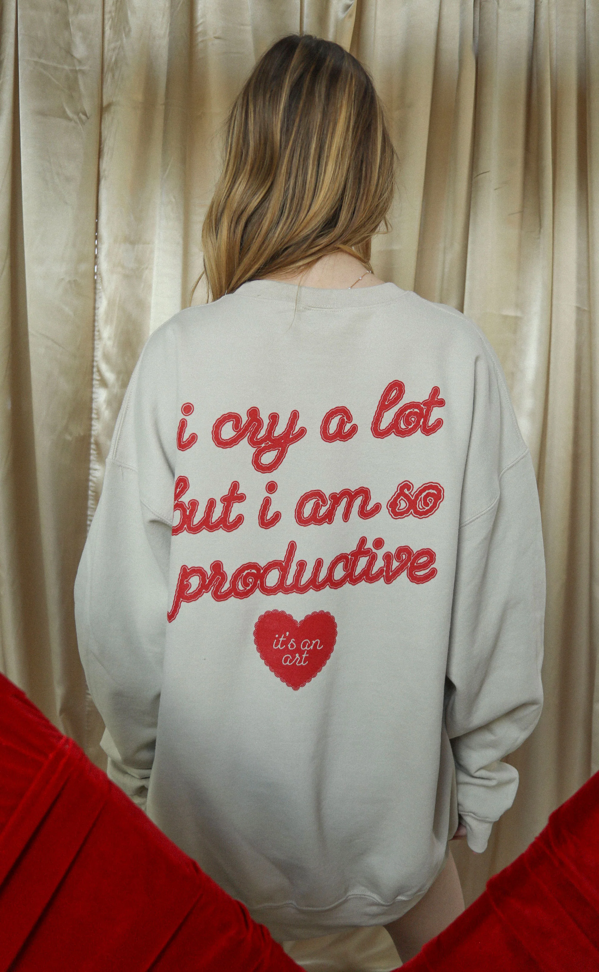 friday + saturday: broken heart sweatshirt - Image 8