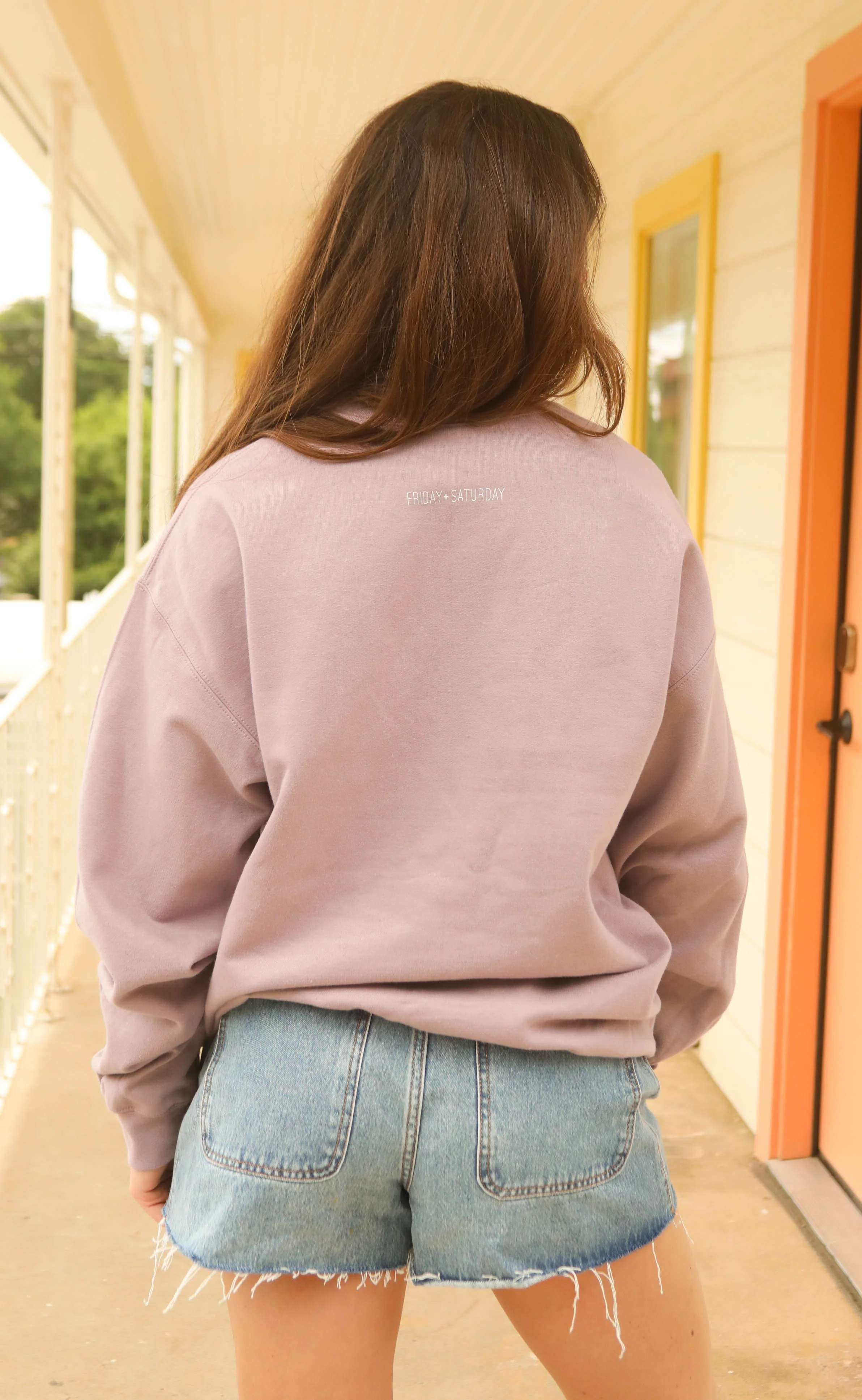friday + saturday: everyday is a sunday sweatshirt - Image 3