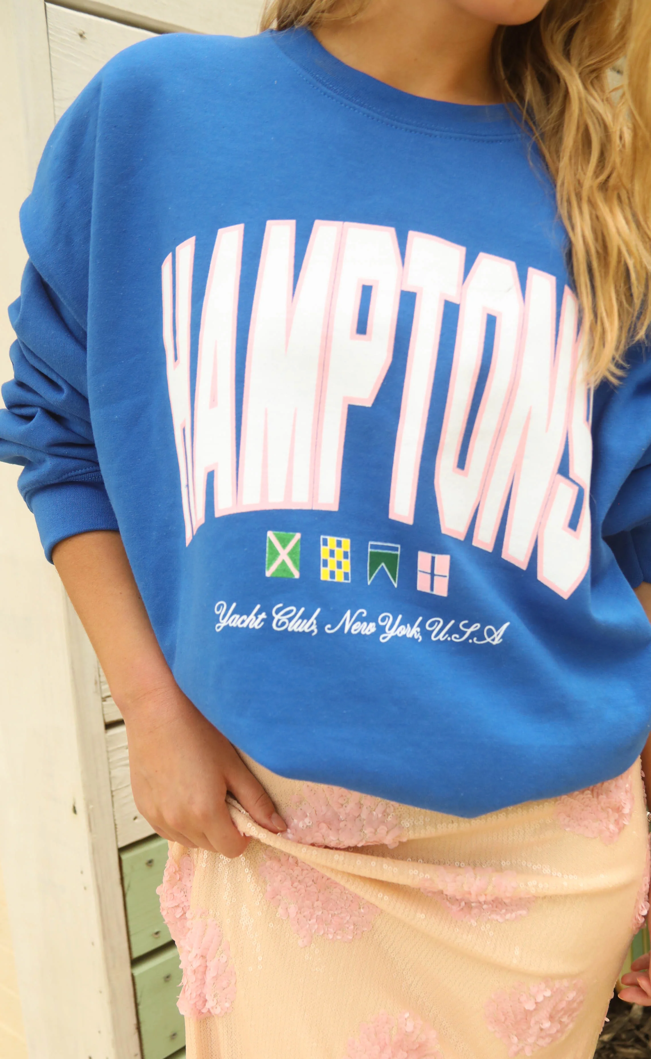 friday + saturday: hamptons yacht club sweatshirt - Image 2