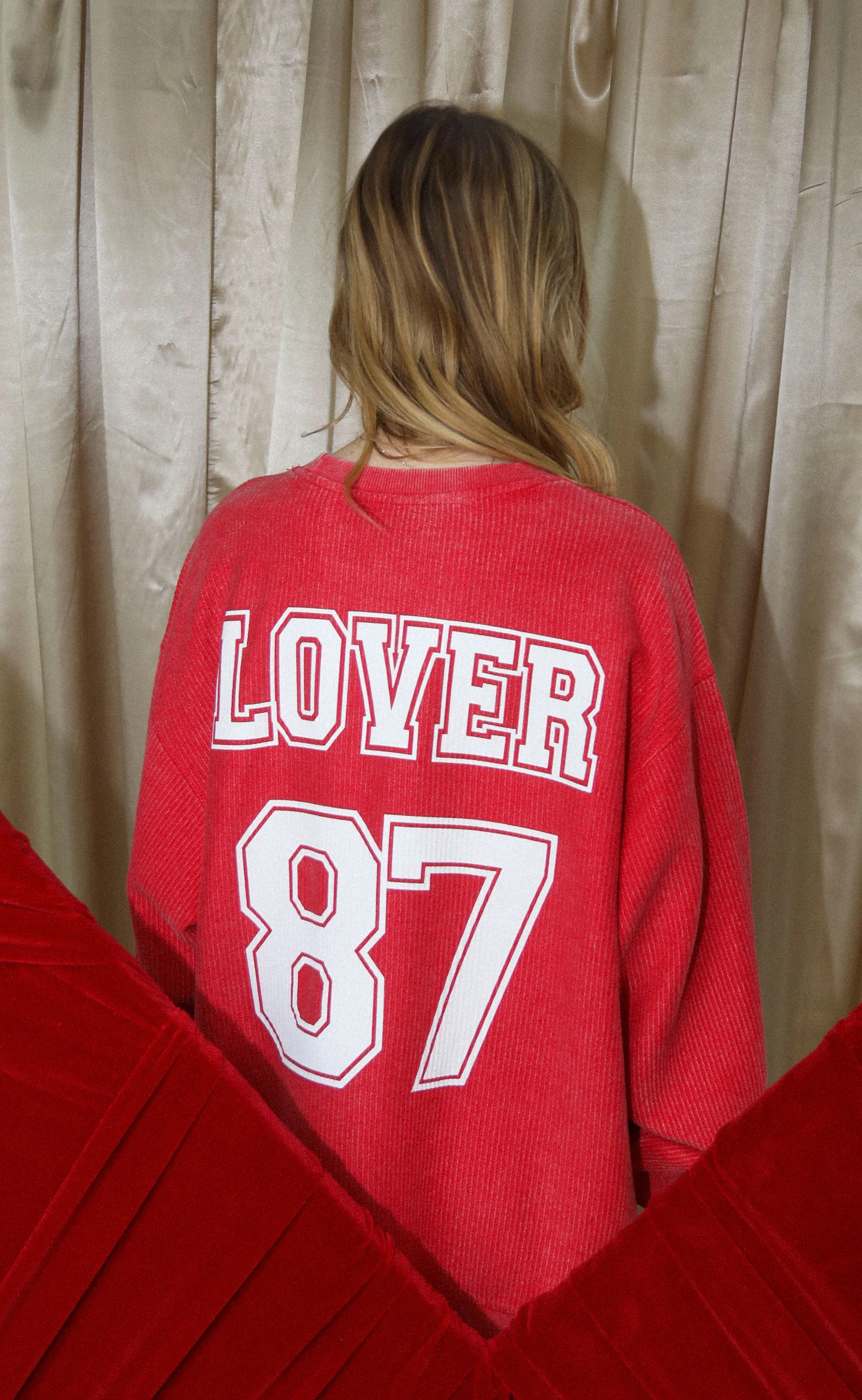 friday + saturday: lover 87 corded sweatshirt - Image 6
