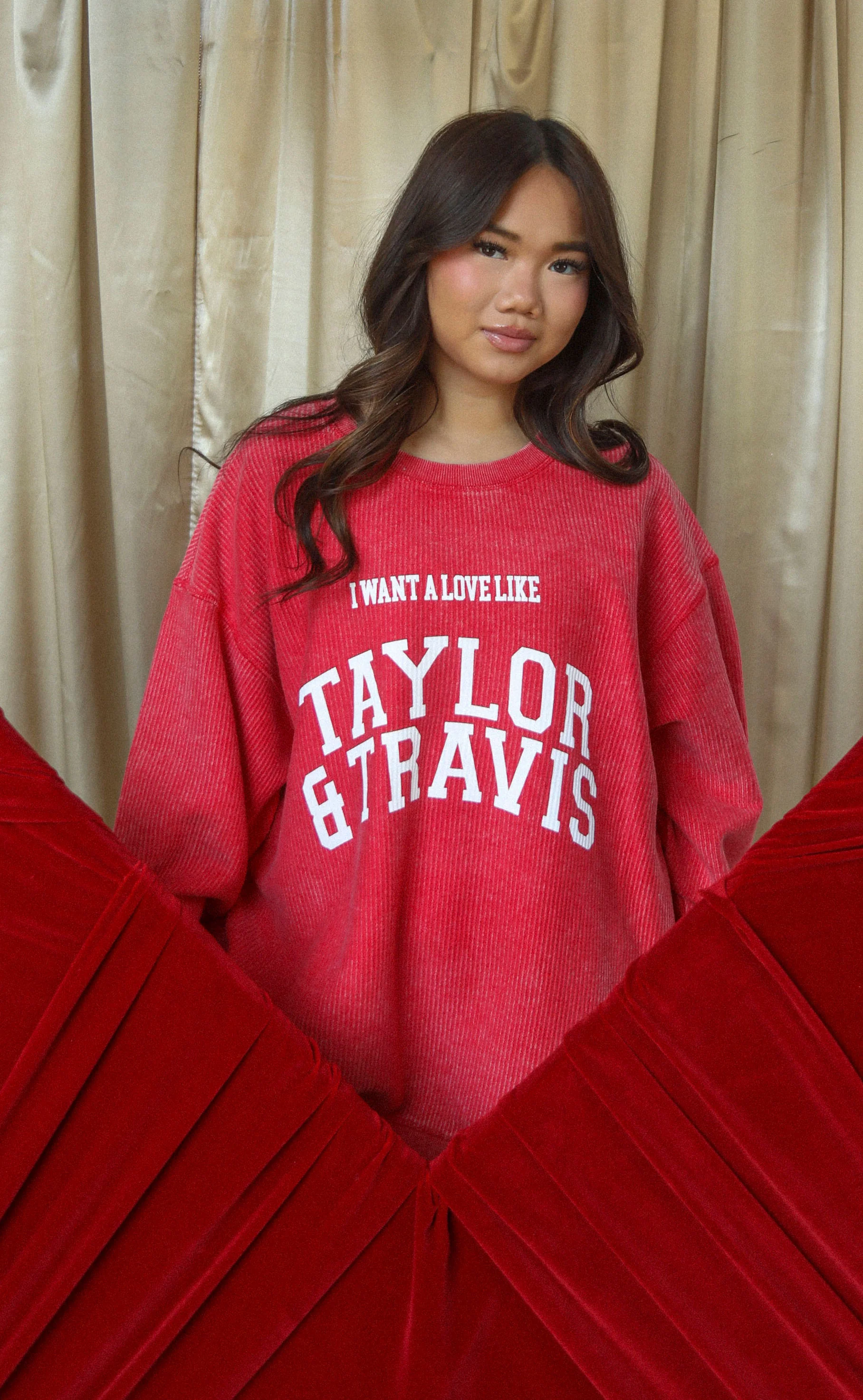 friday + saturday: lover 87 corded sweatshirt - Image 7