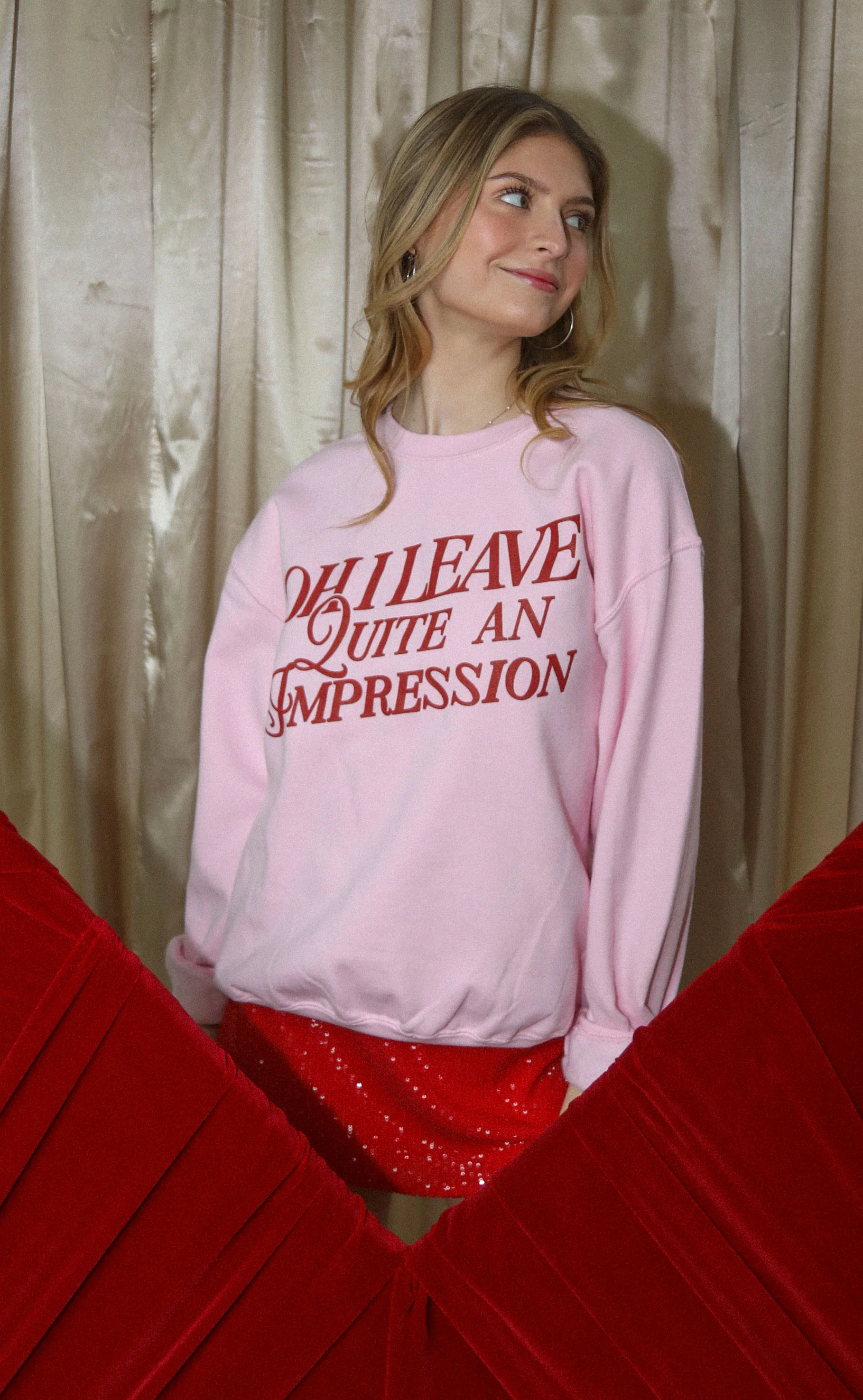 friday + saturday: quite an impression sweatshirt - Image 5