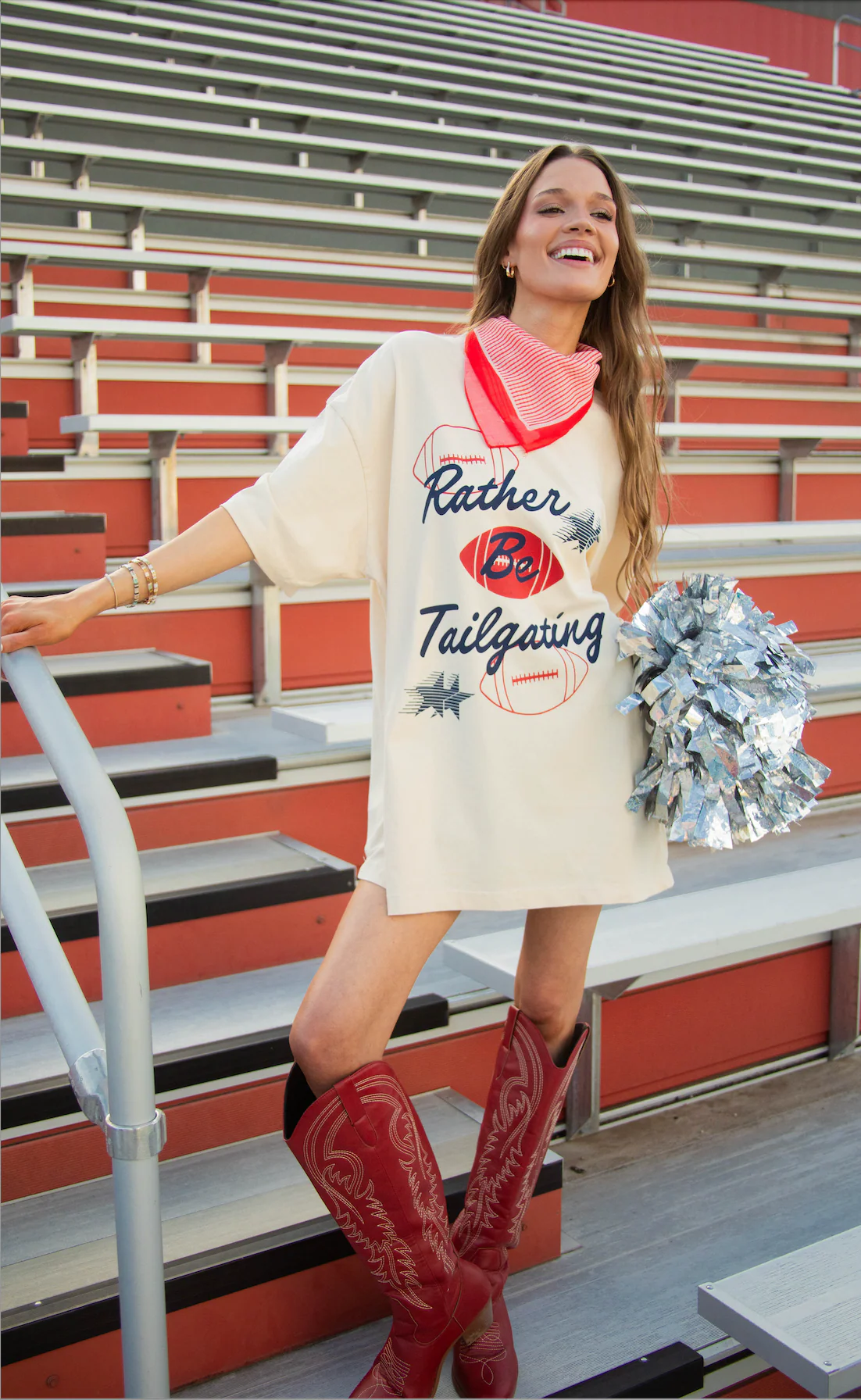 friday + saturday: rather be tailgating tee