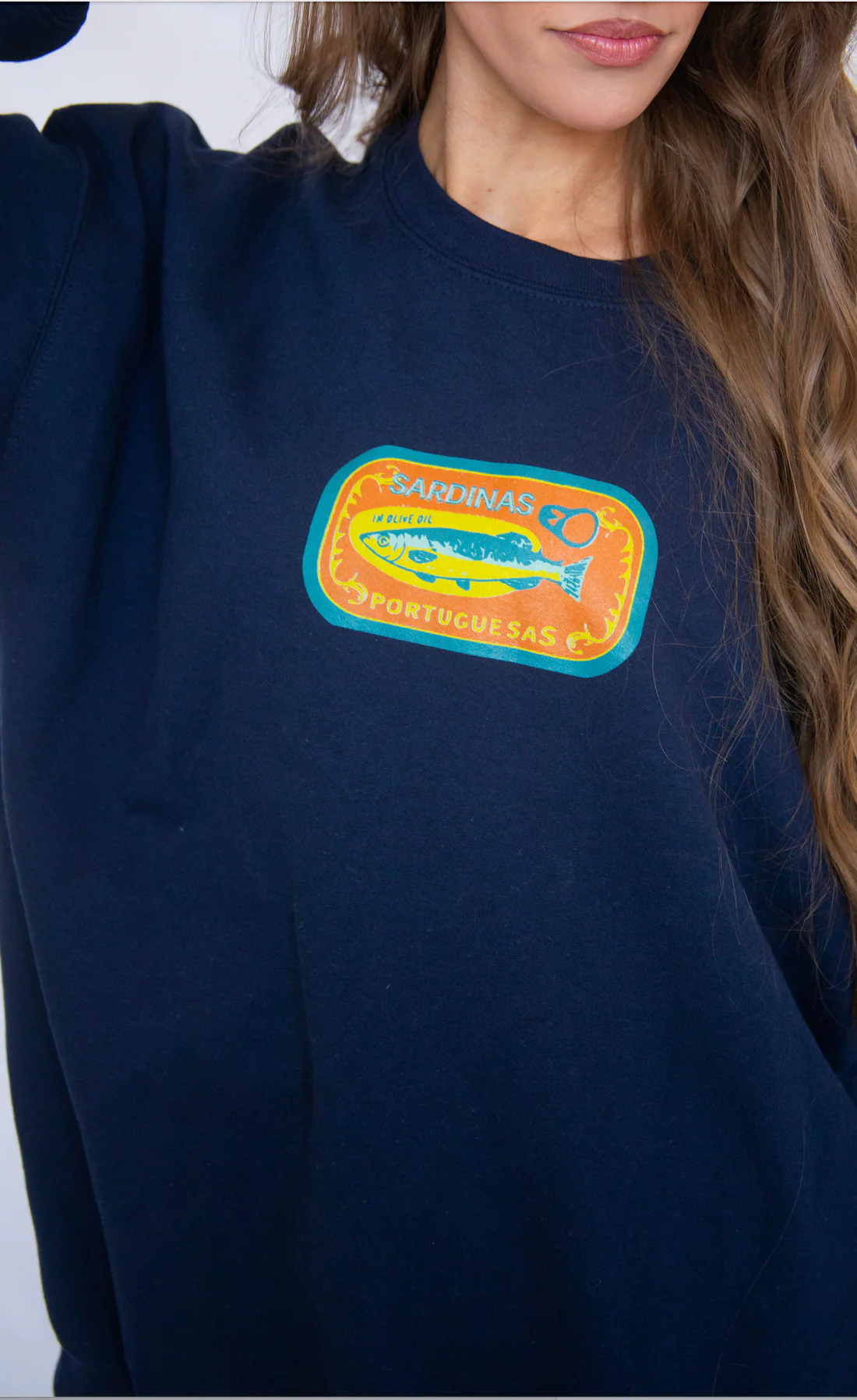 friday + saturday: sardines sweatshirt - Image 3