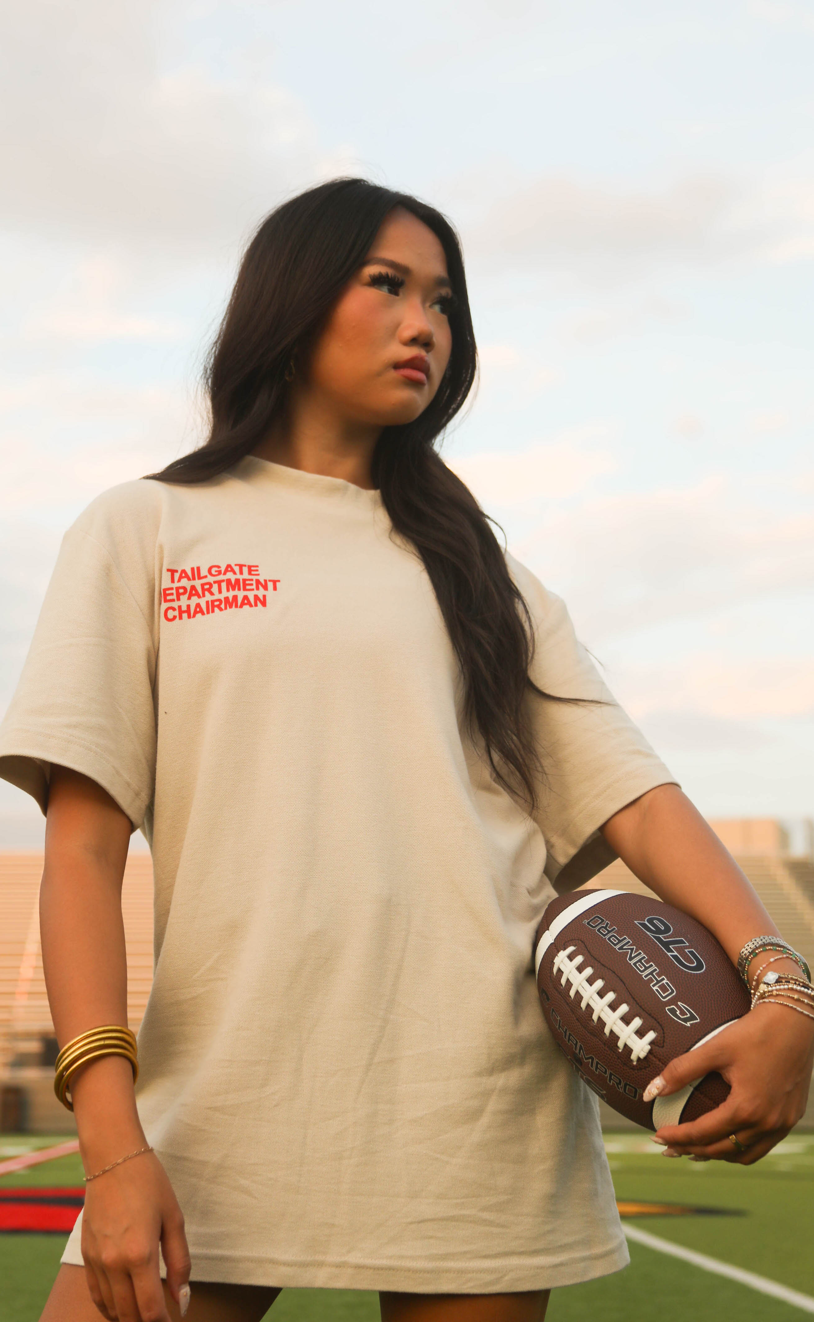 friday + saturday: tailgate department chairman t shirt - Image 4