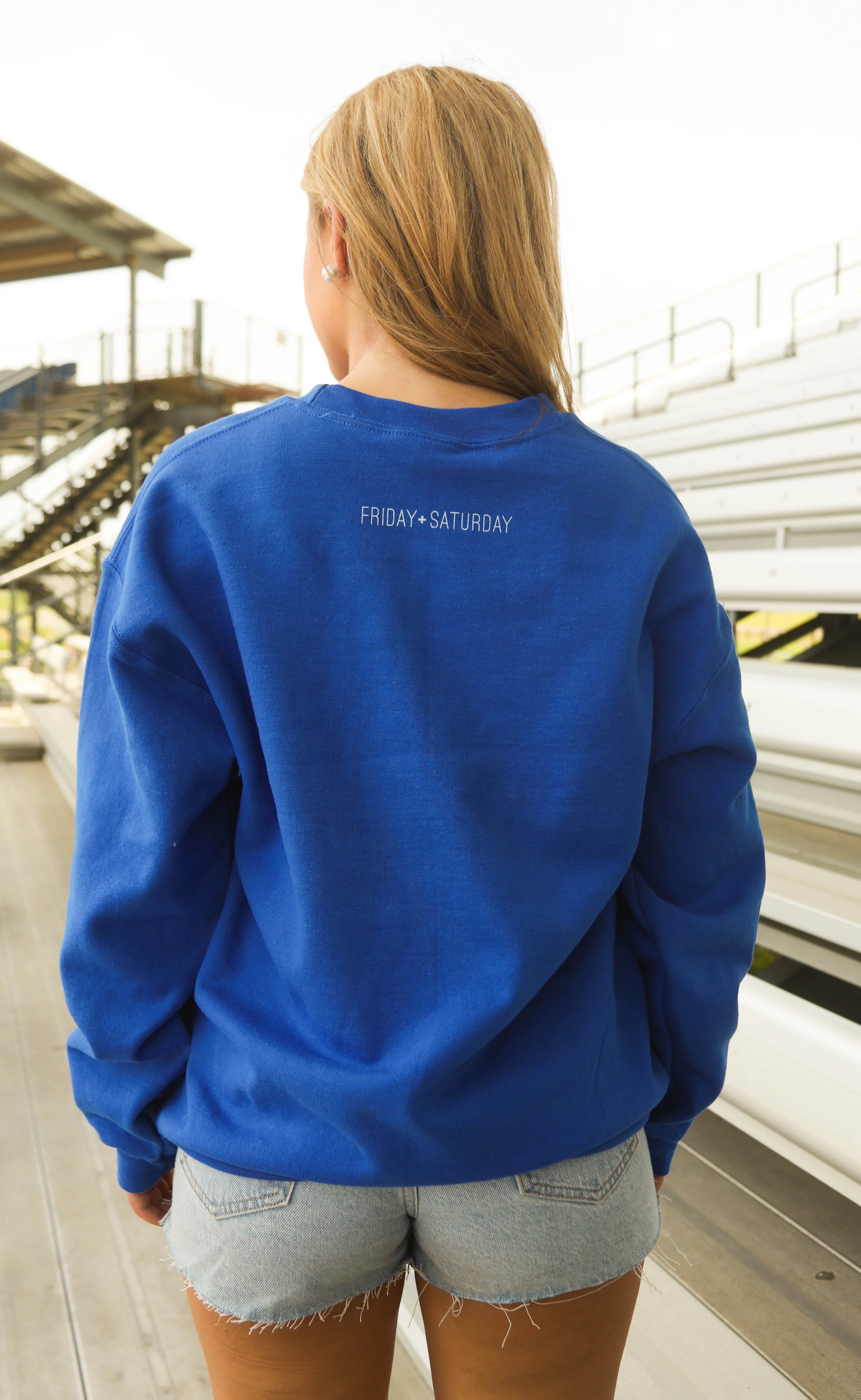 friday + saturday: usa health + wellness sweatshirt - Image 3