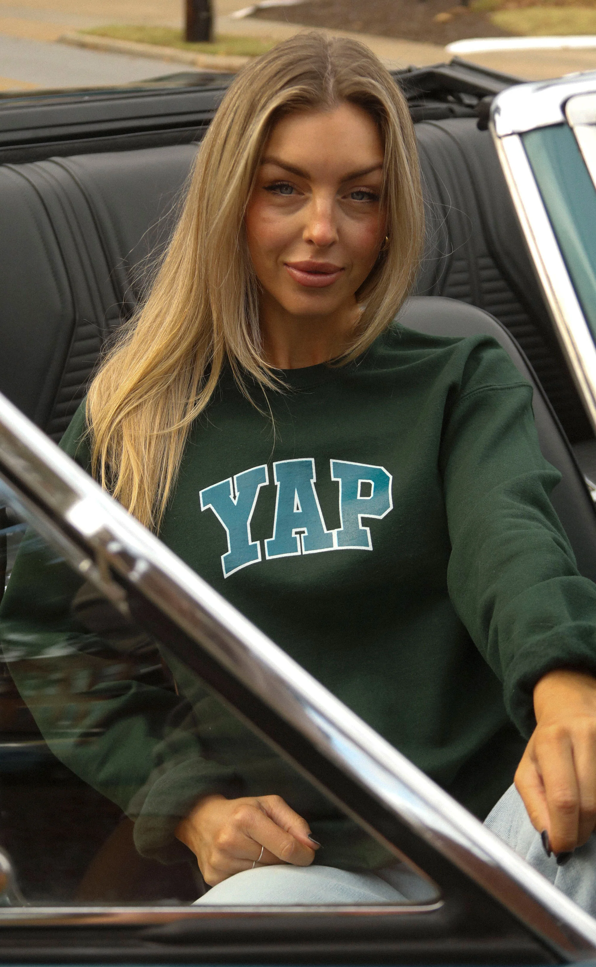 friday + saturday: yap sweatshirt