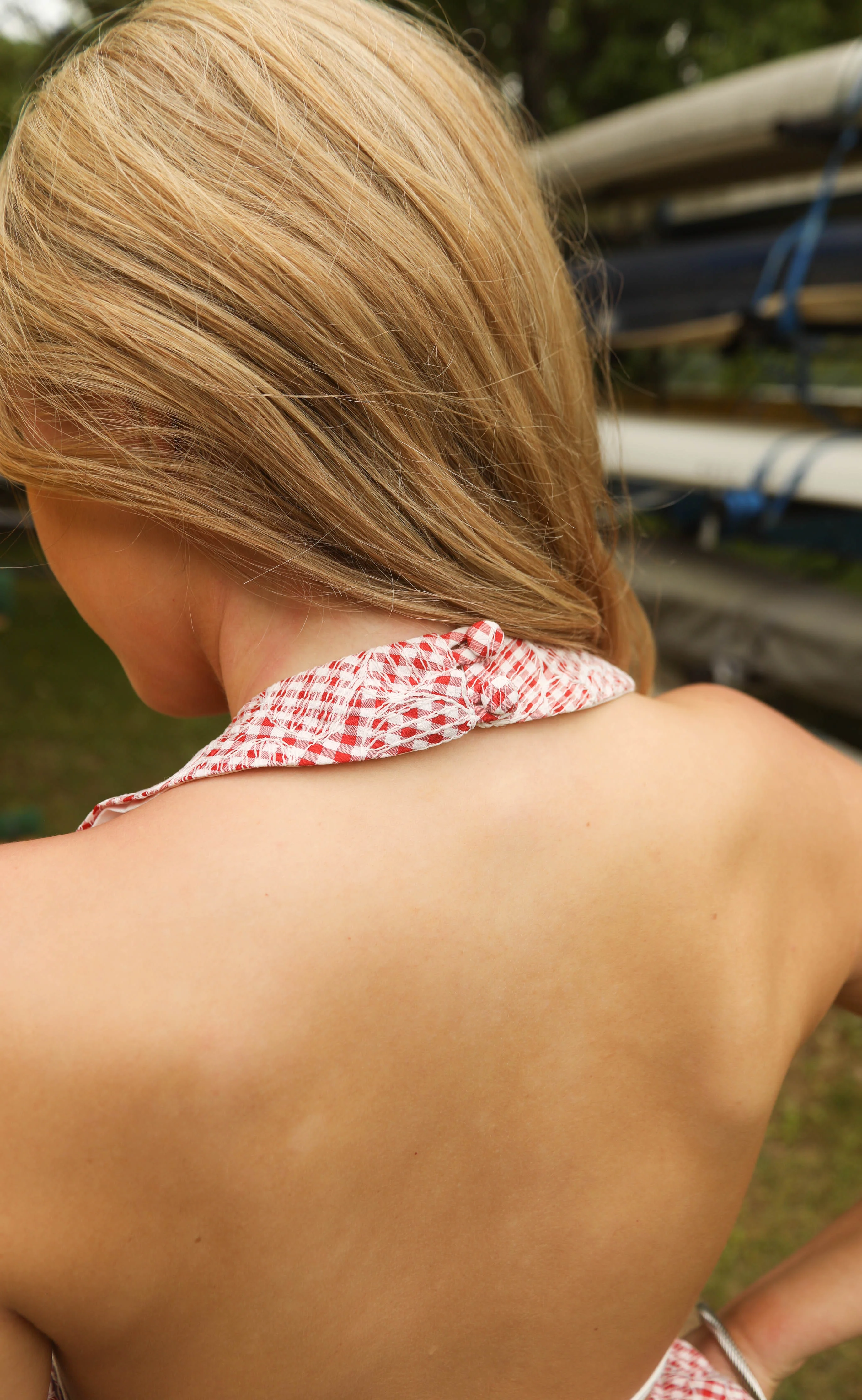 gingham and glory halter top - Image 4