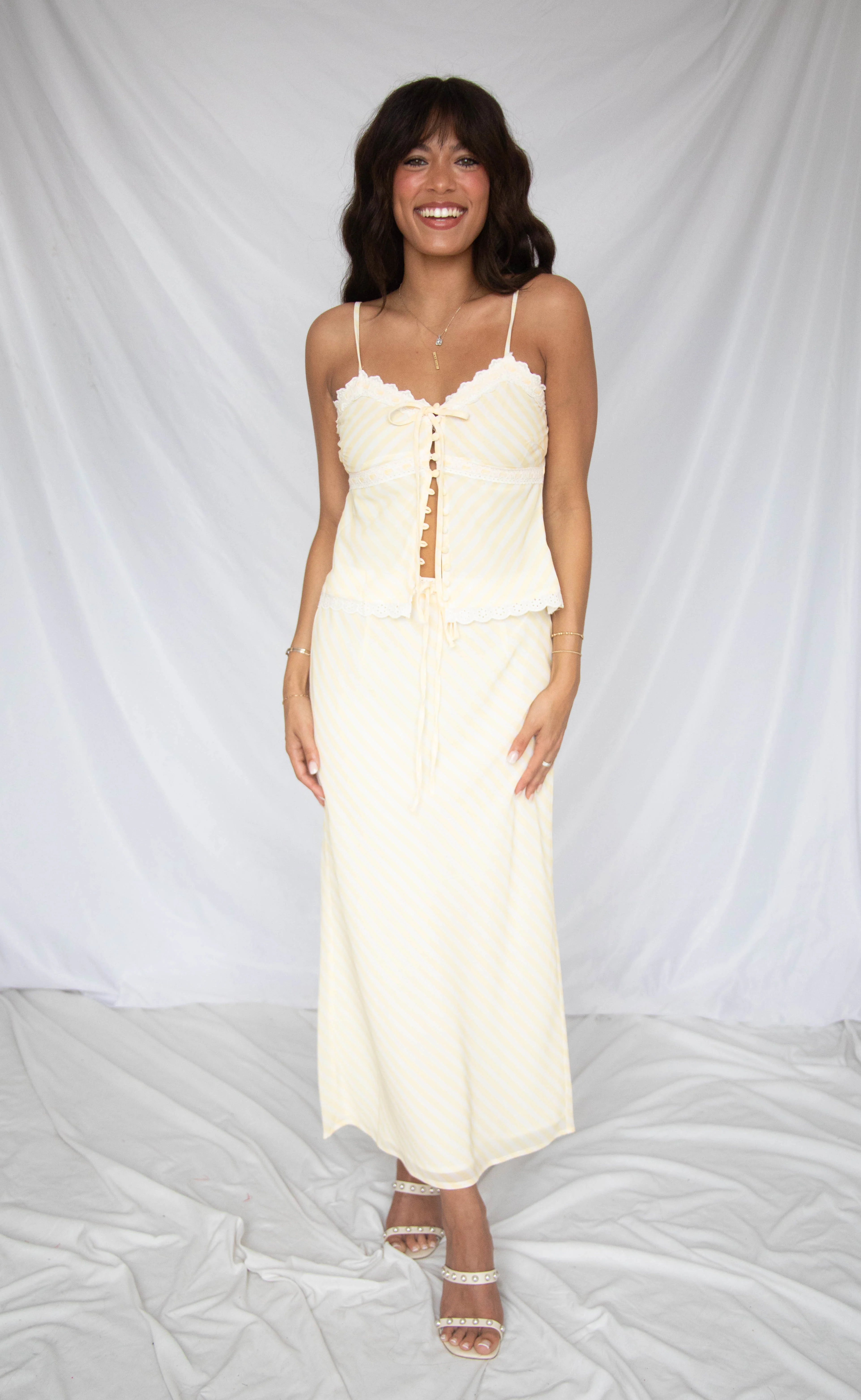 golden hour glow two piece set