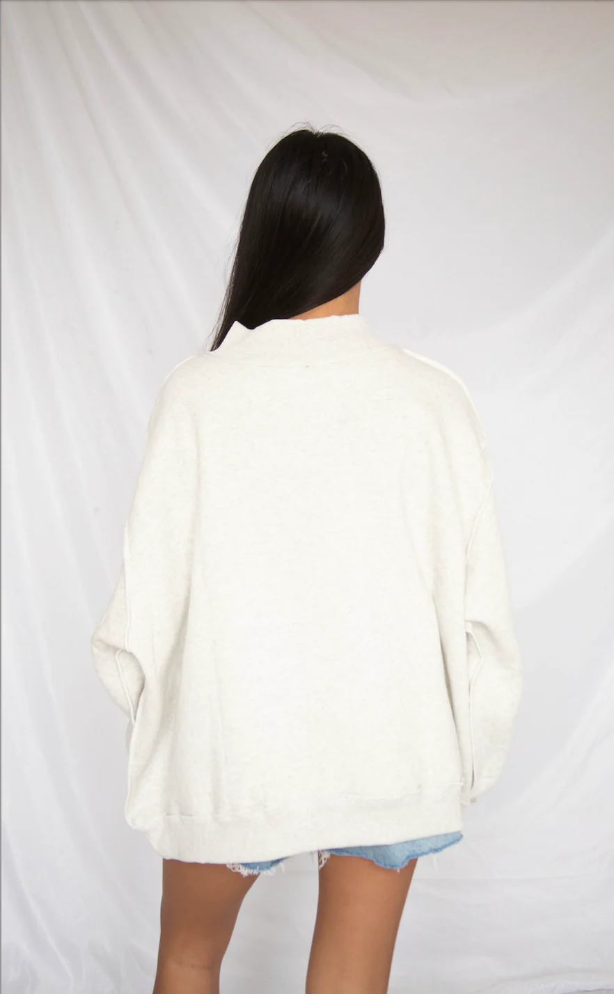 lake / mountain reversible mock neck - Image 4