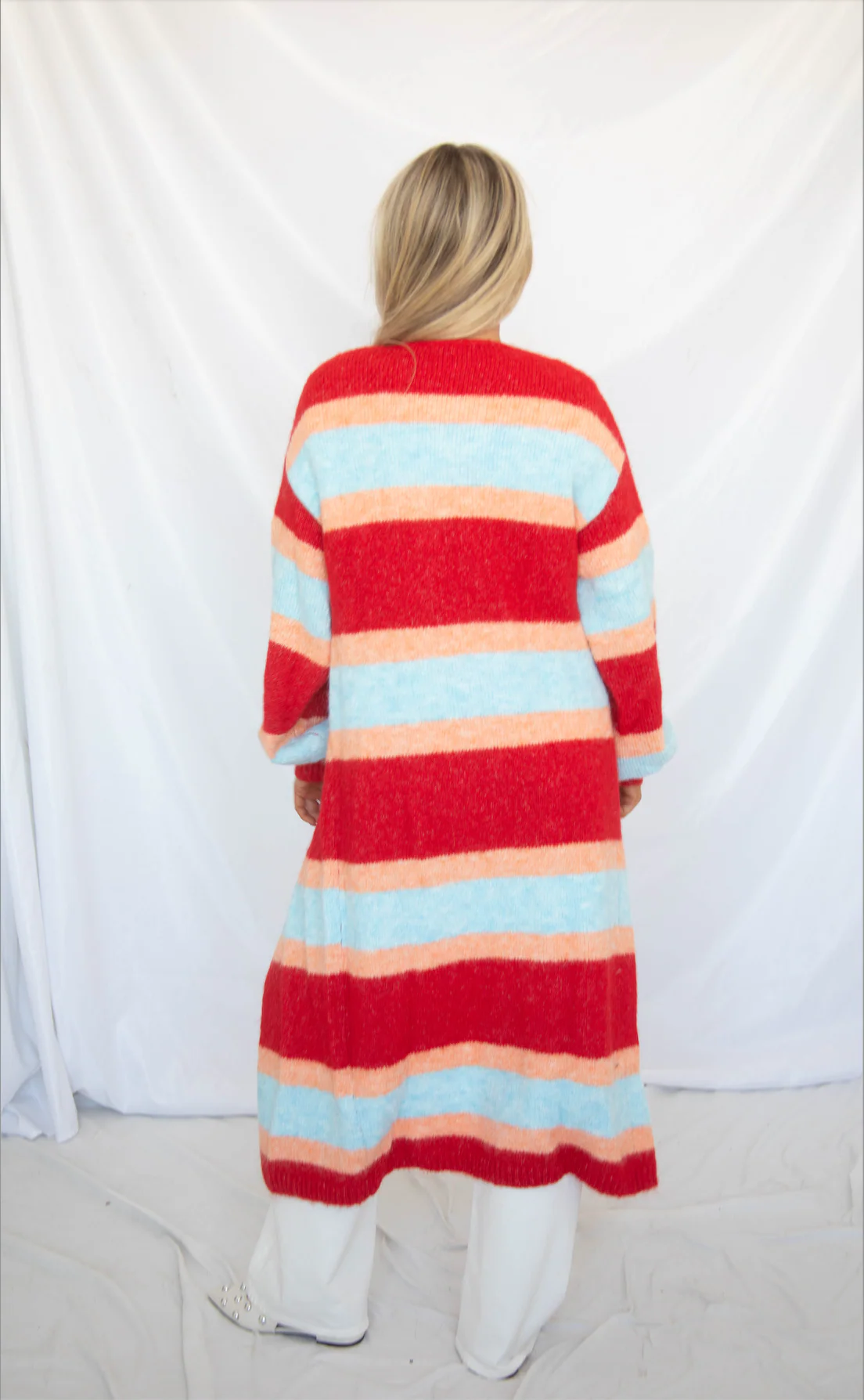 never let you go striped cardigan - Image 3