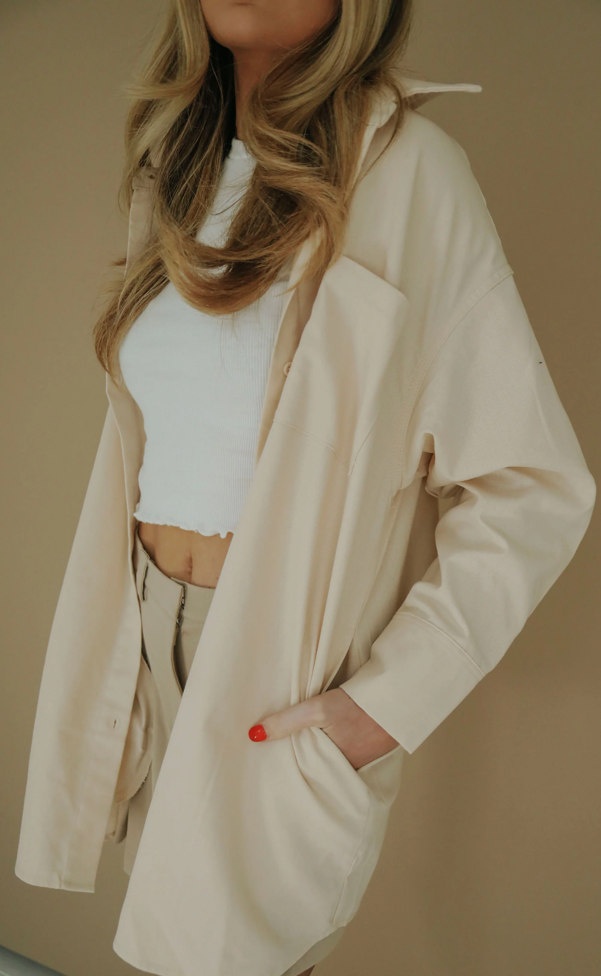 new perspective top - taupe - Image 2