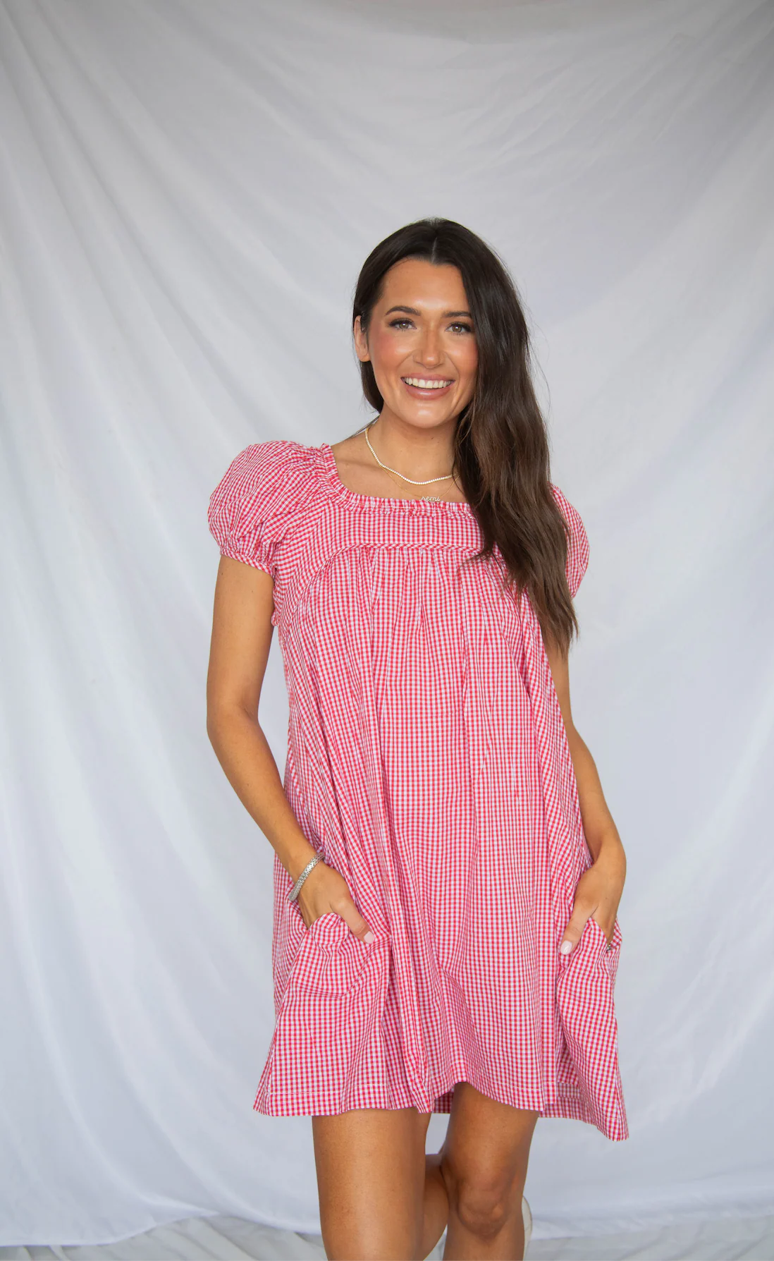 picnic date gingham mini dress - Image 2