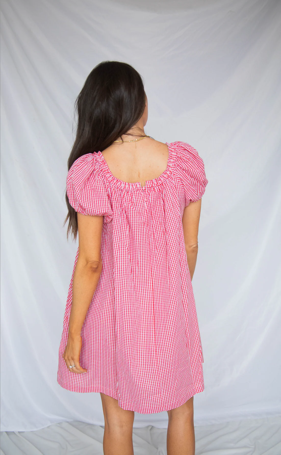 picnic date gingham mini dress - Image 3