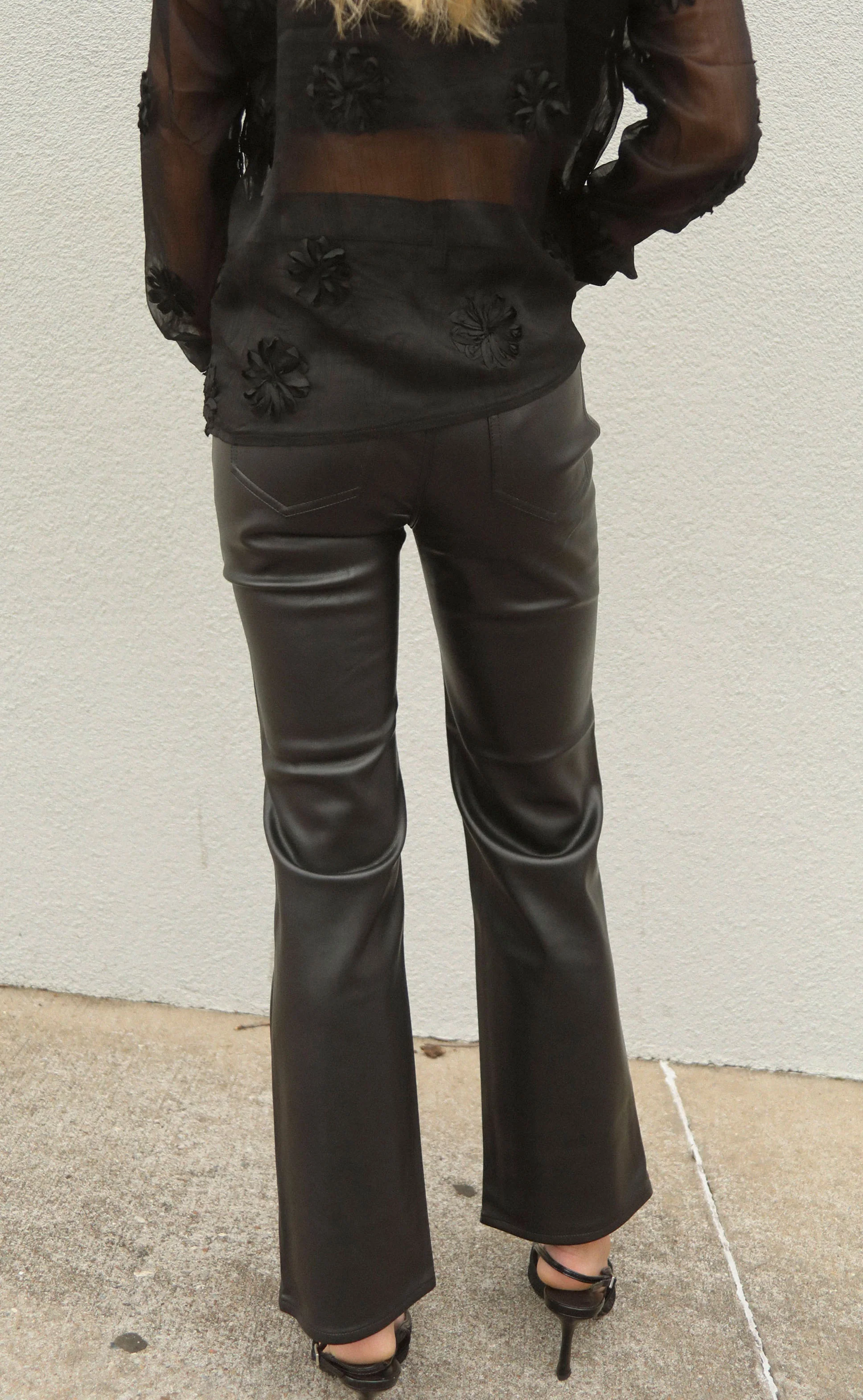 pistola: lennon high rise crop boot - slate black - Image 2