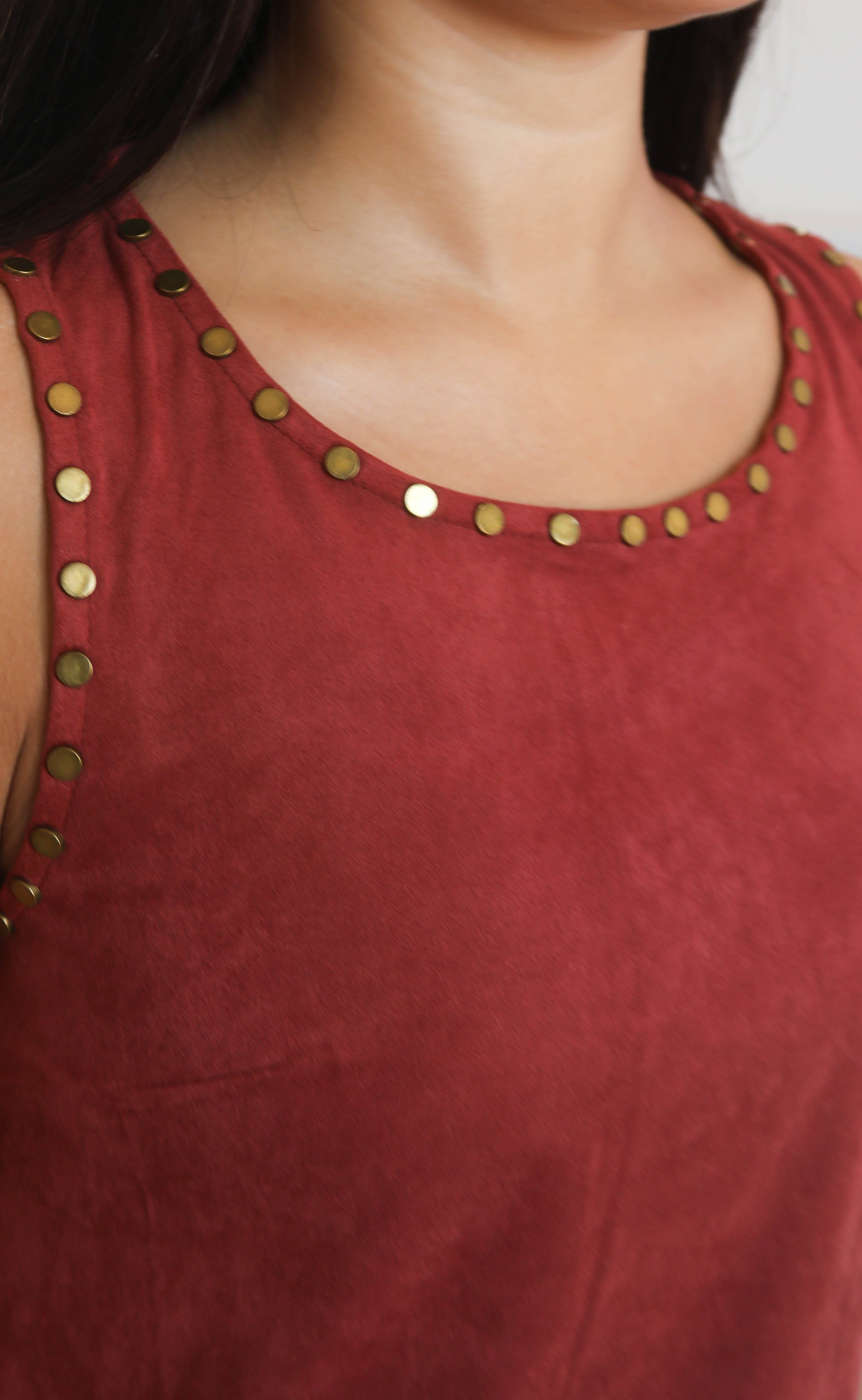 rumor has it suede mini dress - Image 2