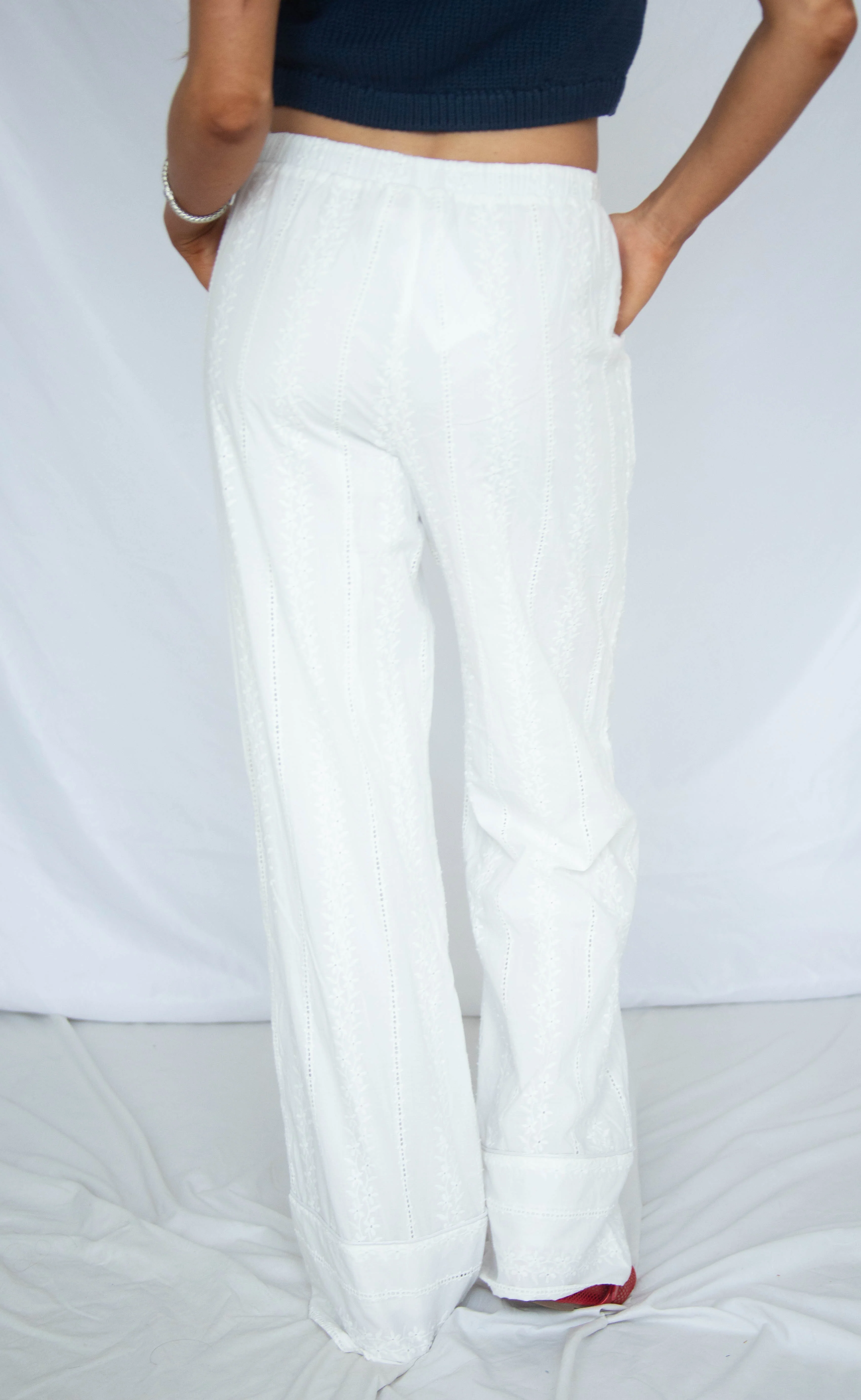 saving grace eyelet pants - Image 3