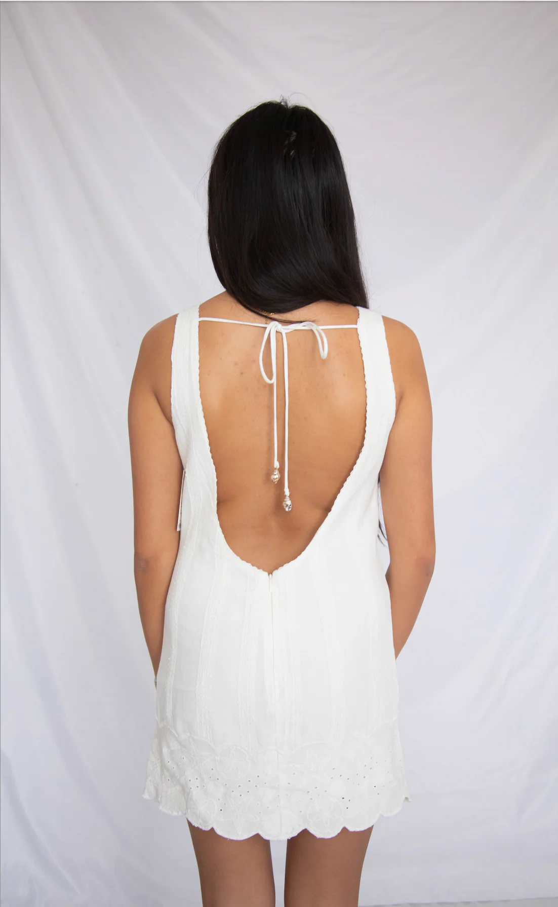 show me your mumu: ciao mini dress - white - Image 3