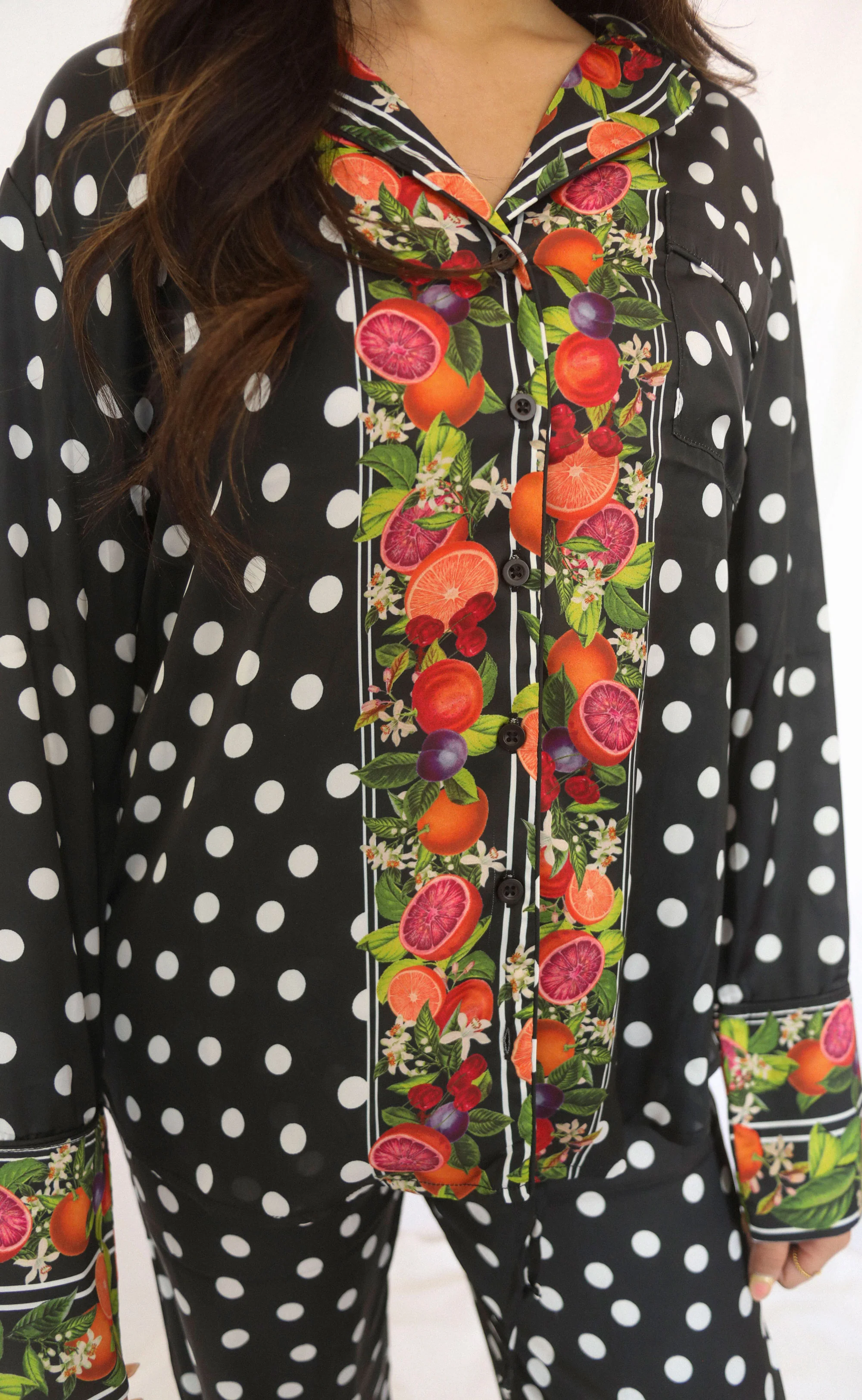 show me your mumu: classic pj set - tropical sangria - Image 2