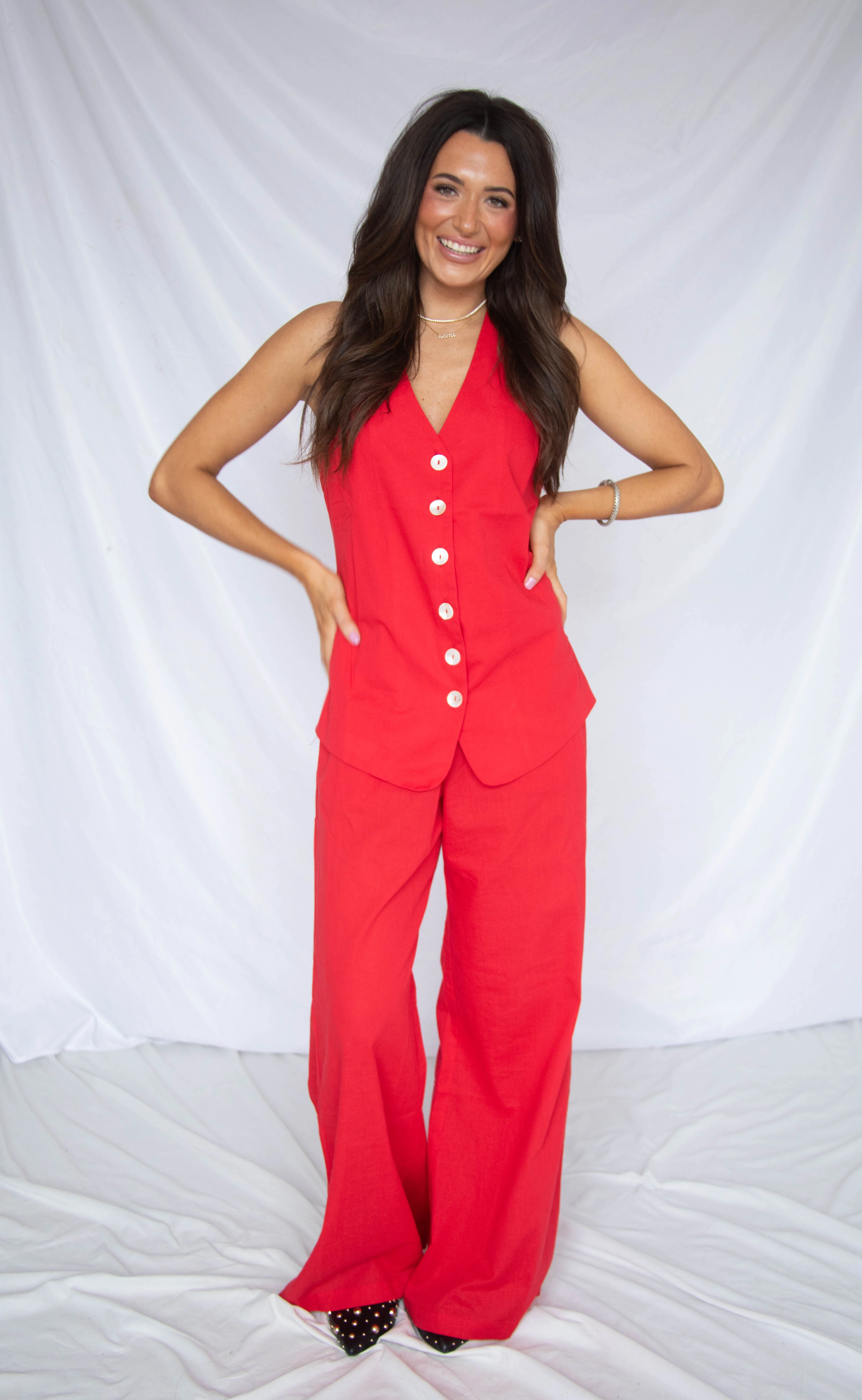 show me your mumu: easygoing pants - sundried tomato