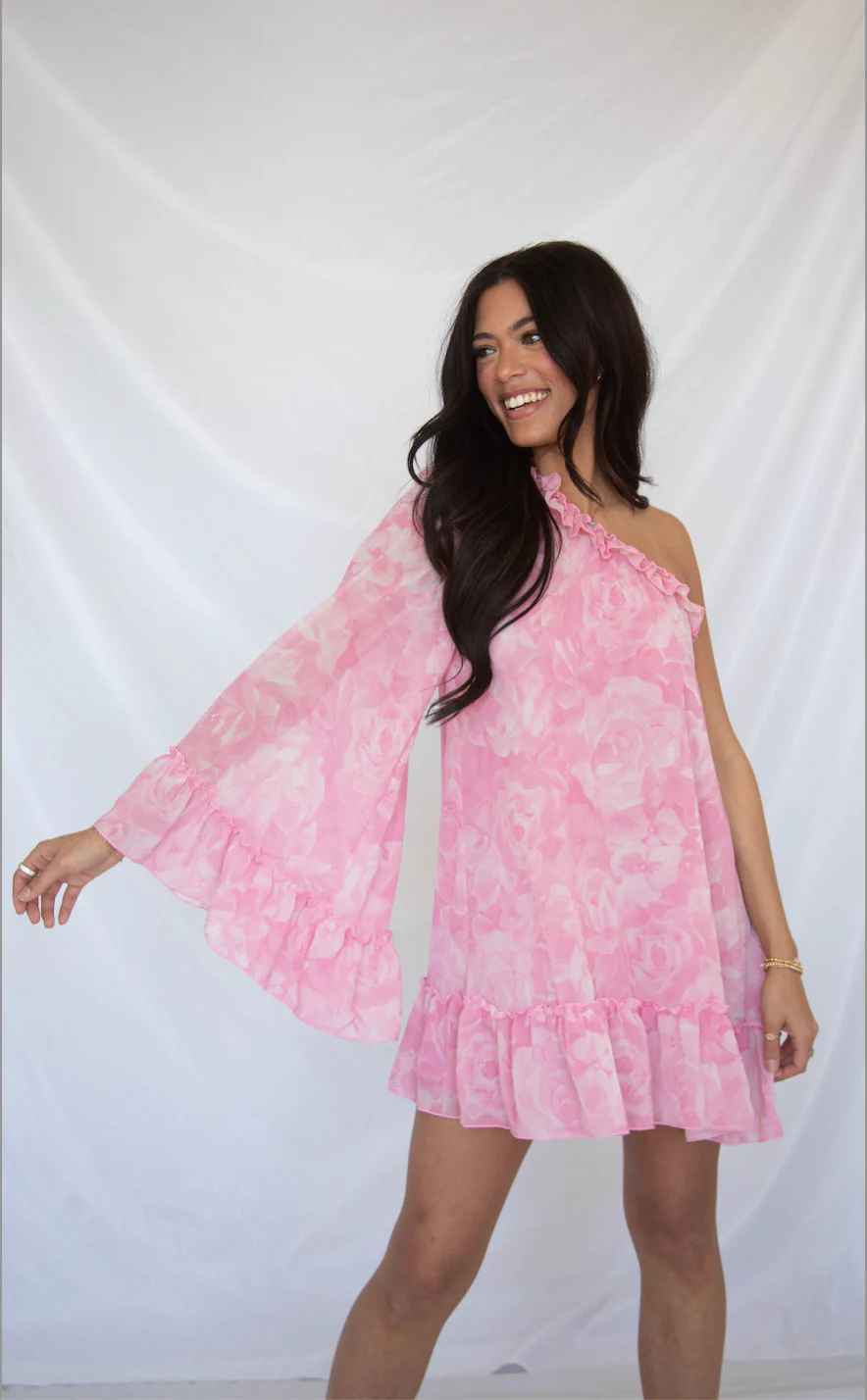 show me your mumu: wonder mini dress - sweet pink - Image 2