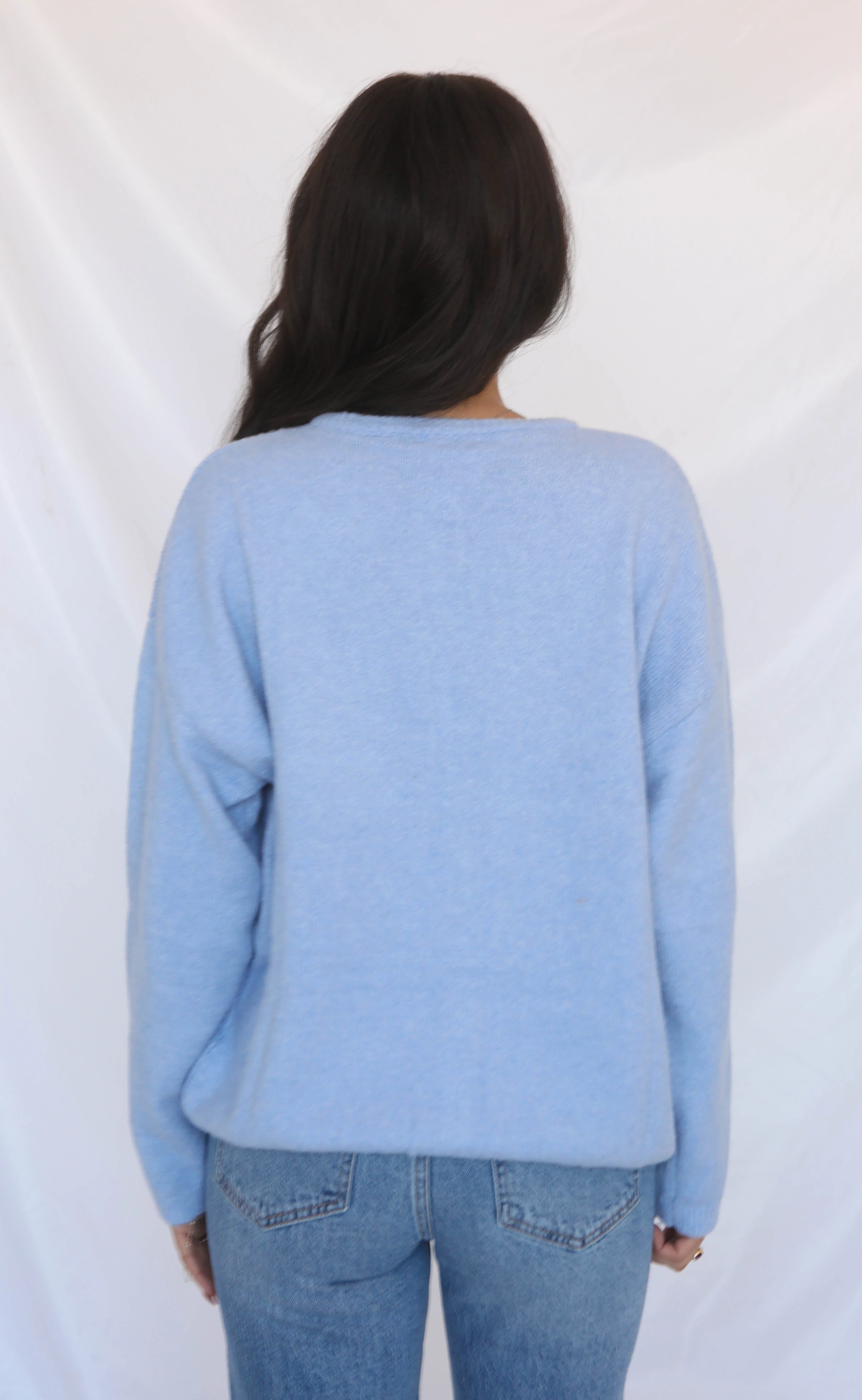 they want it all cardigan - blue - Image 3