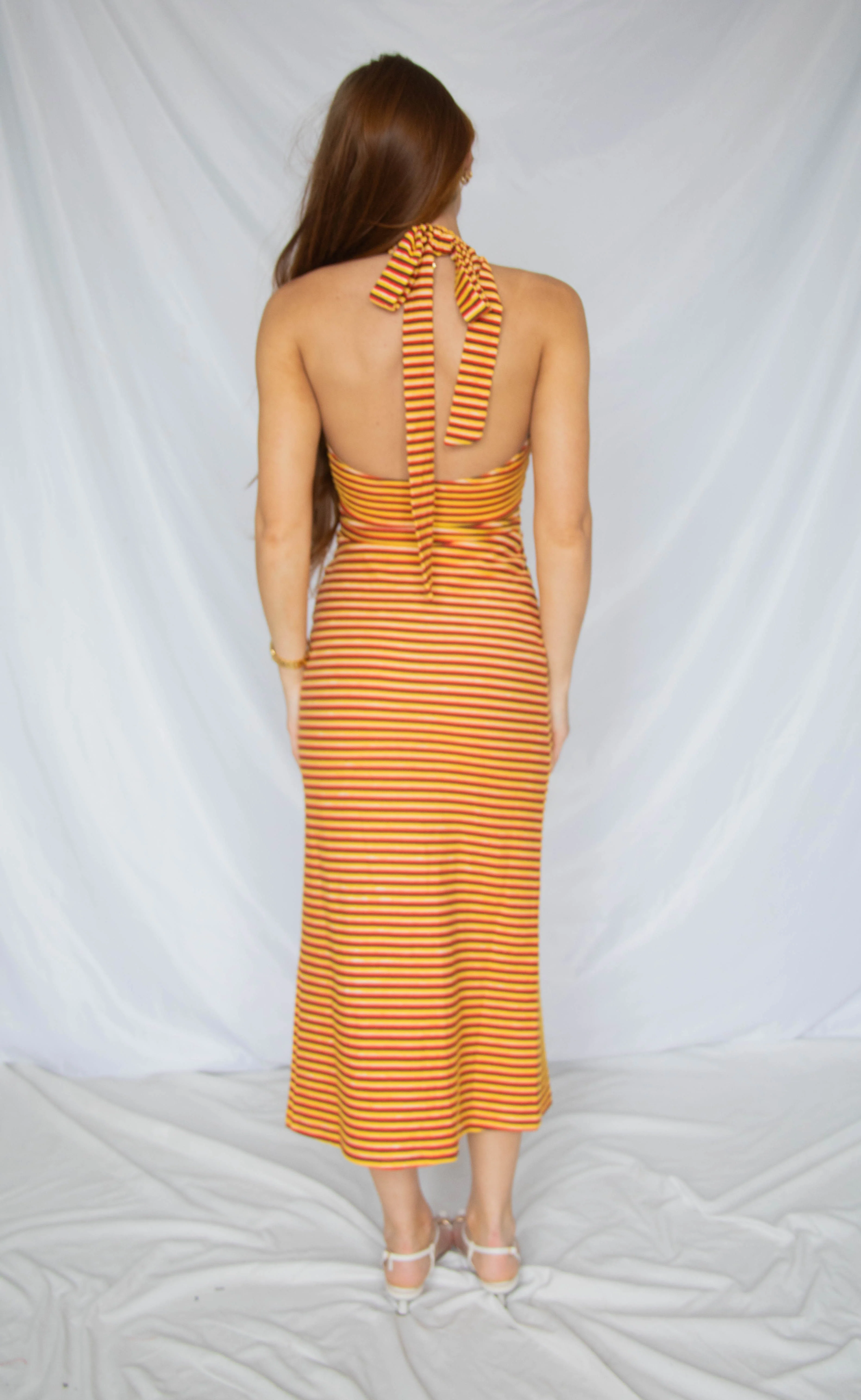 windows down halter maxi dress - Image 3