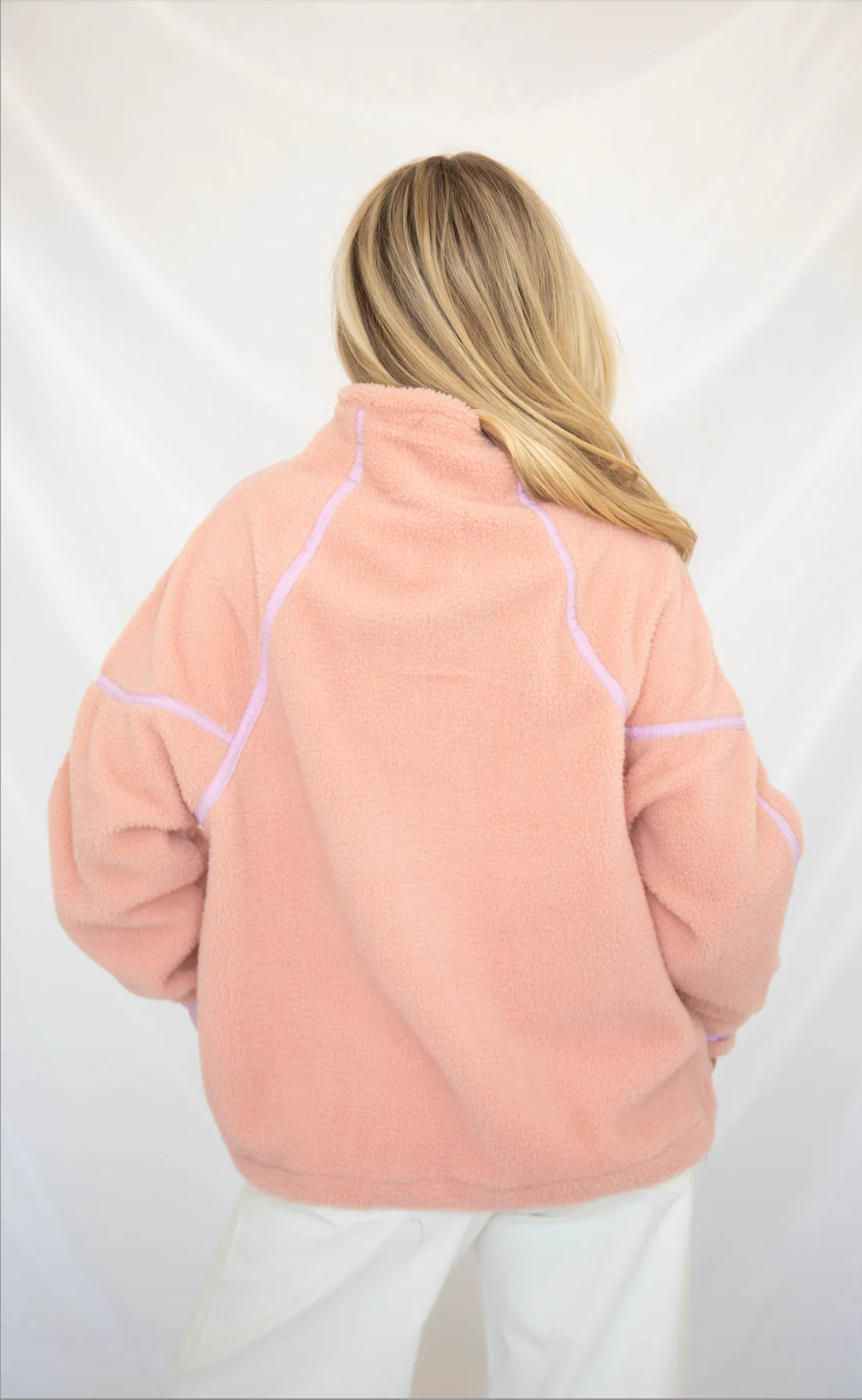 you know the one sherpa pullover - Image 3